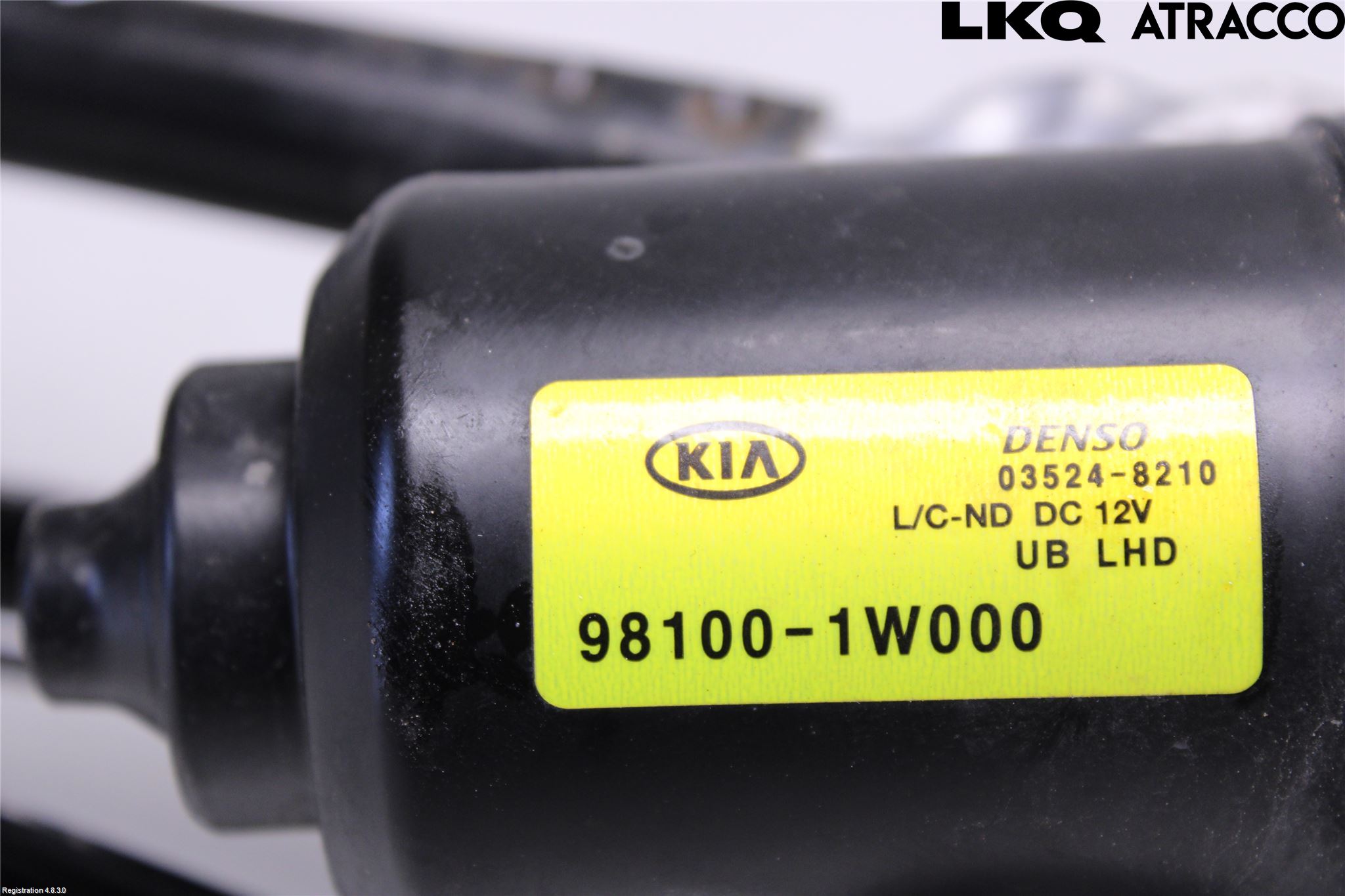 Kia RIO 12-16 Torkarmotor Vindruta