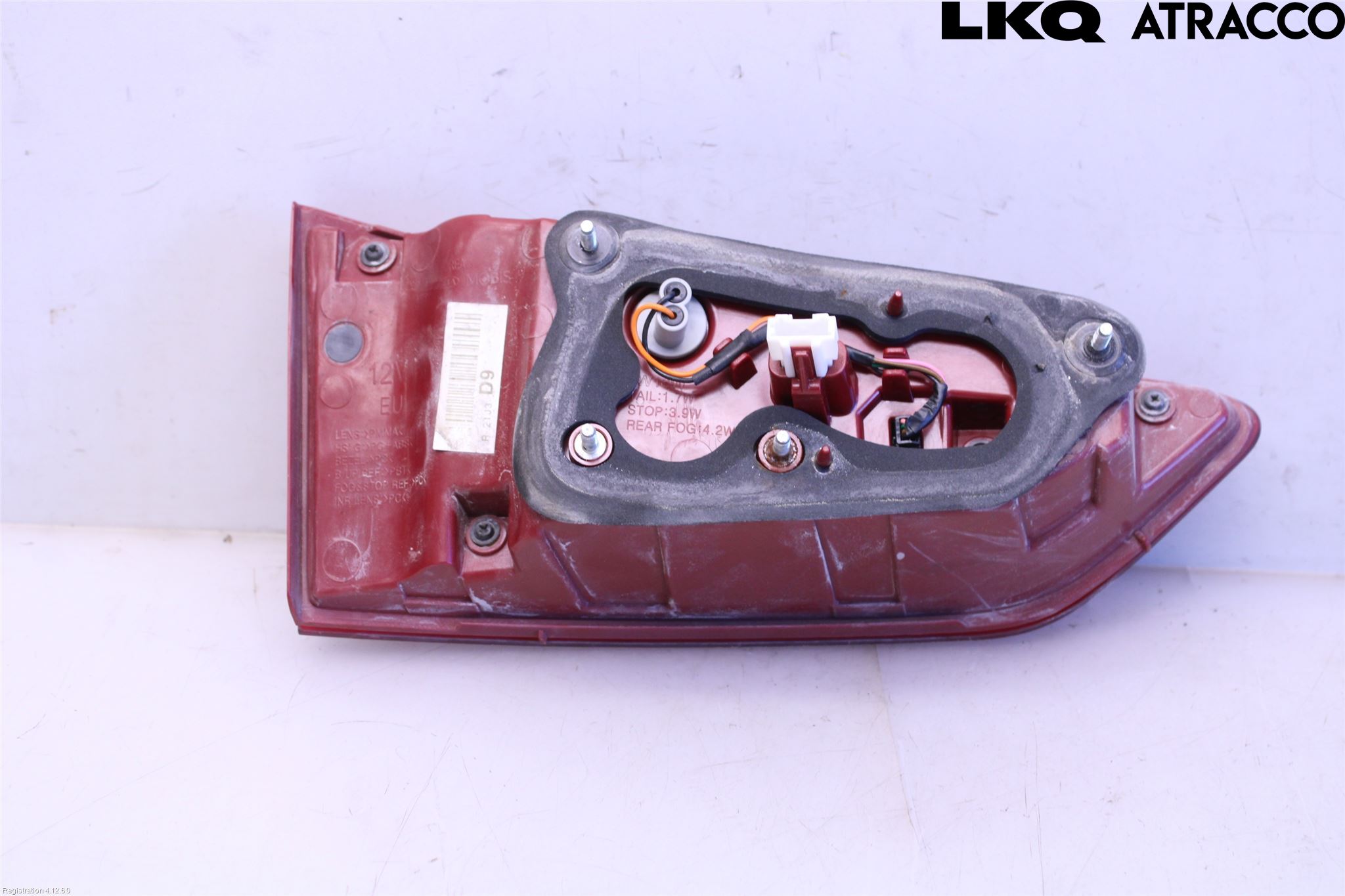Kia OPTIMA 16-20 Bakljus Lucka Hö