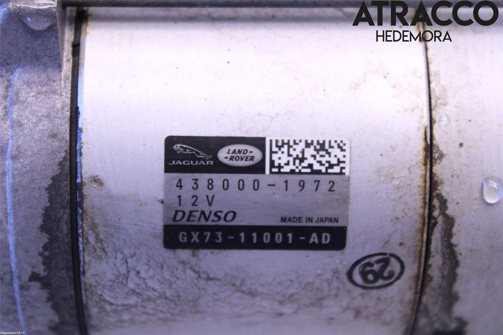 Jaguar F-PACE Startmotor Diesel