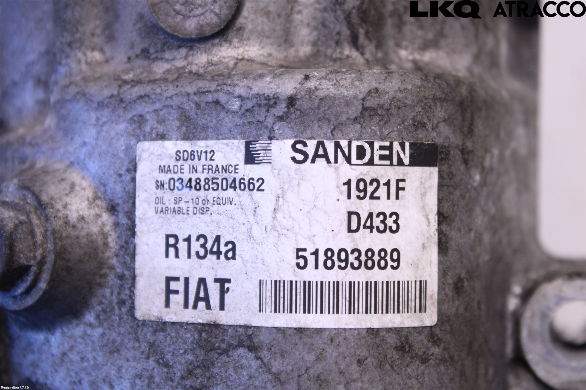 Fiat DOBLO CARGO Ac Kompressor