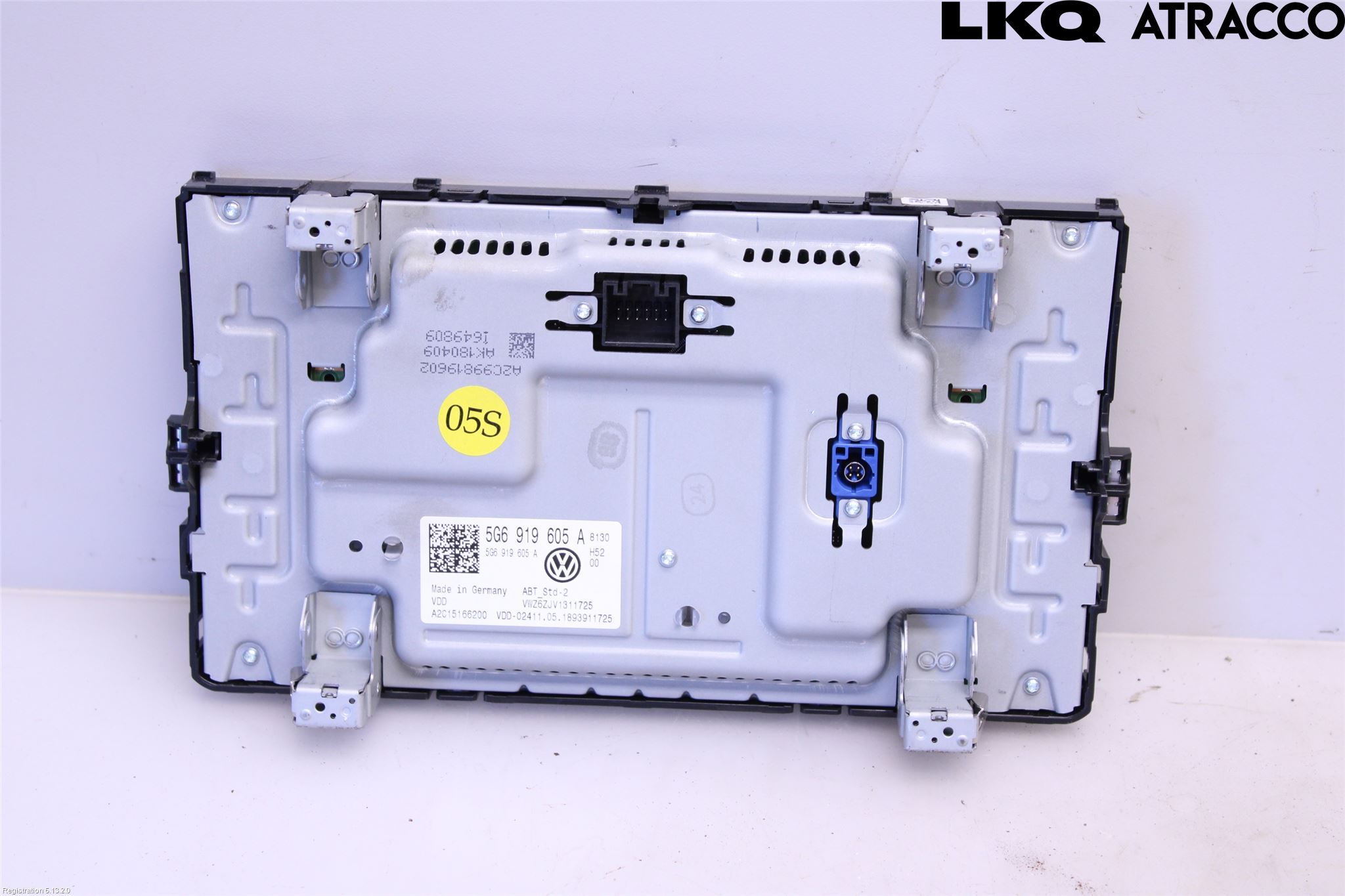 Volkswagen VW GOLF / E-GOLF VII 13-20 Cd Radio - Multimediapanel