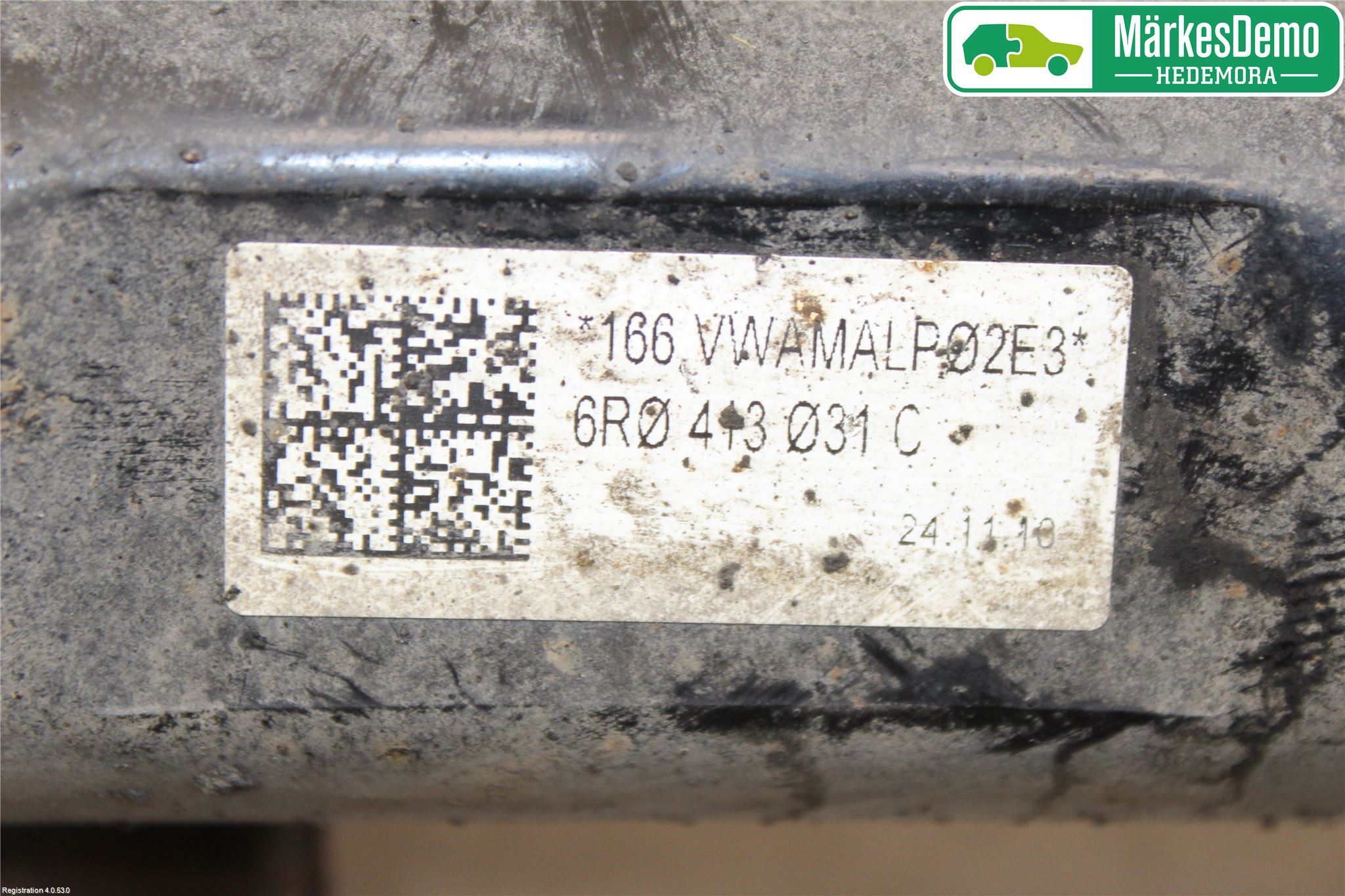 Volkswagen VW POLO 10-17 Fjäderben Fram Höger