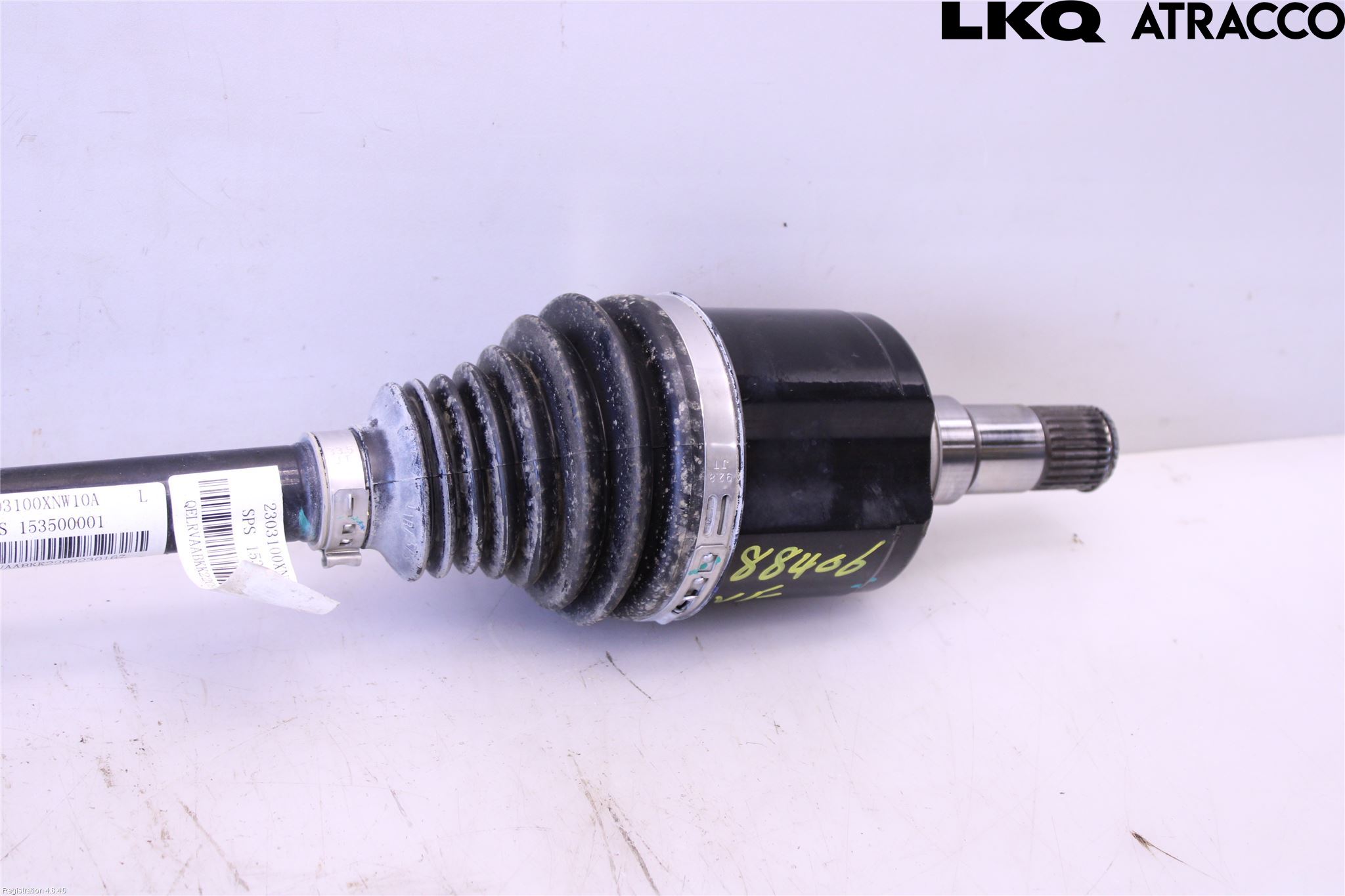 Ora FUNKY CAT 22-23 Drivaxel Fram Vänster