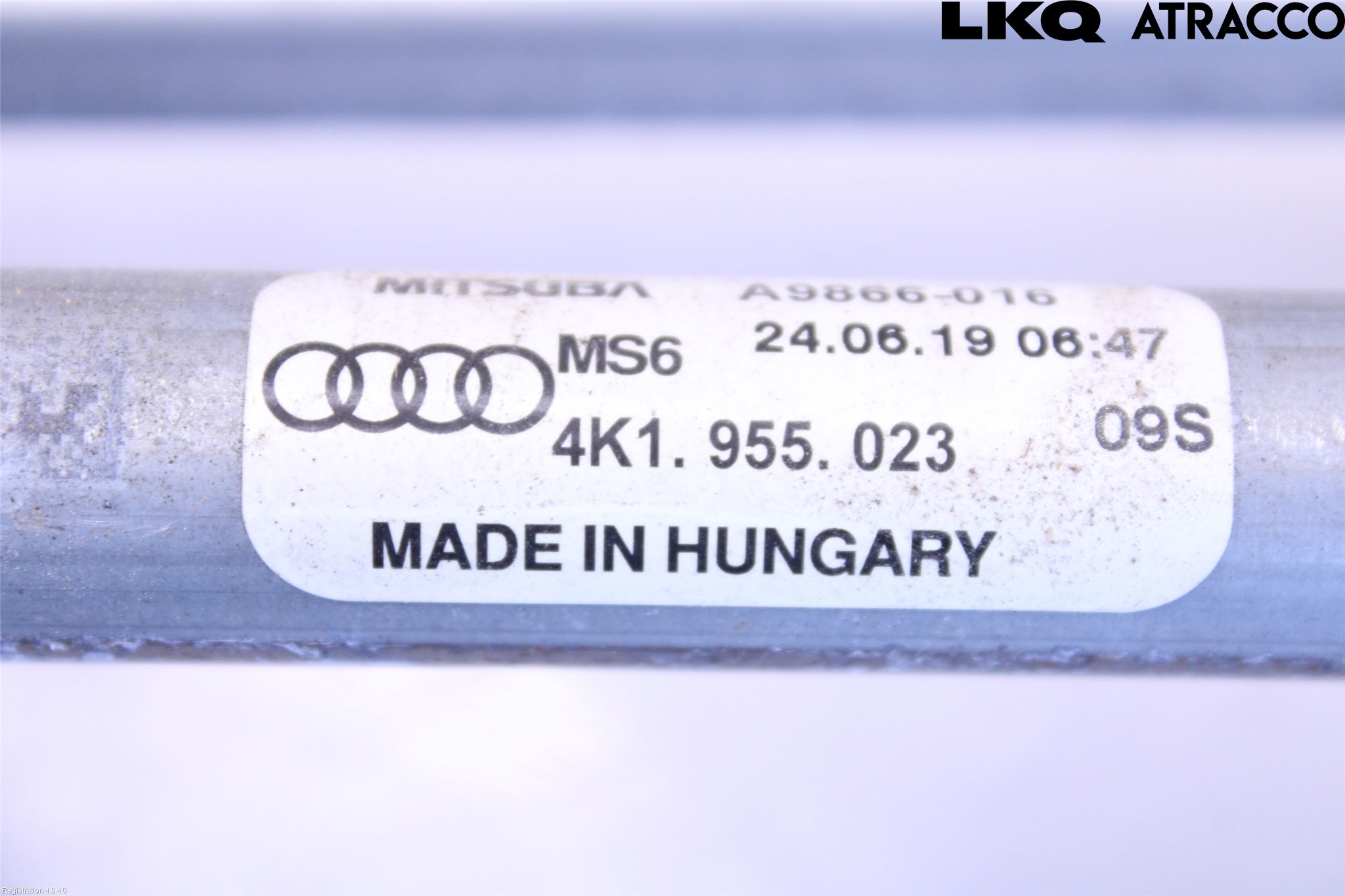 Audi A6 F2/C8 19- Torkarmekanism Vindruta