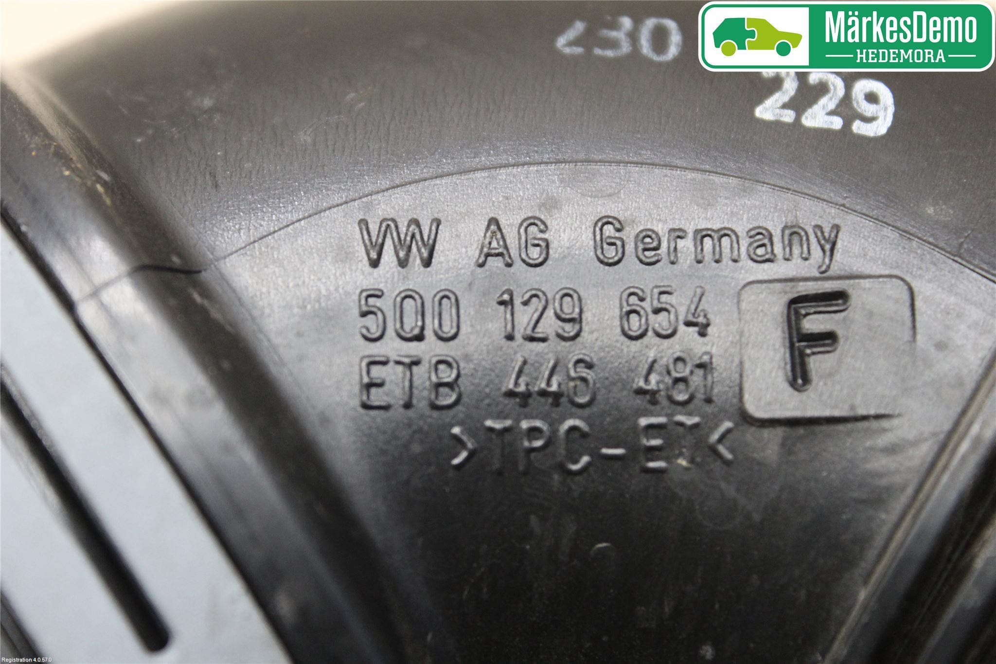 Skoda OCTAVIA (5E) 13-20 Laddluft-Intercoolerrör