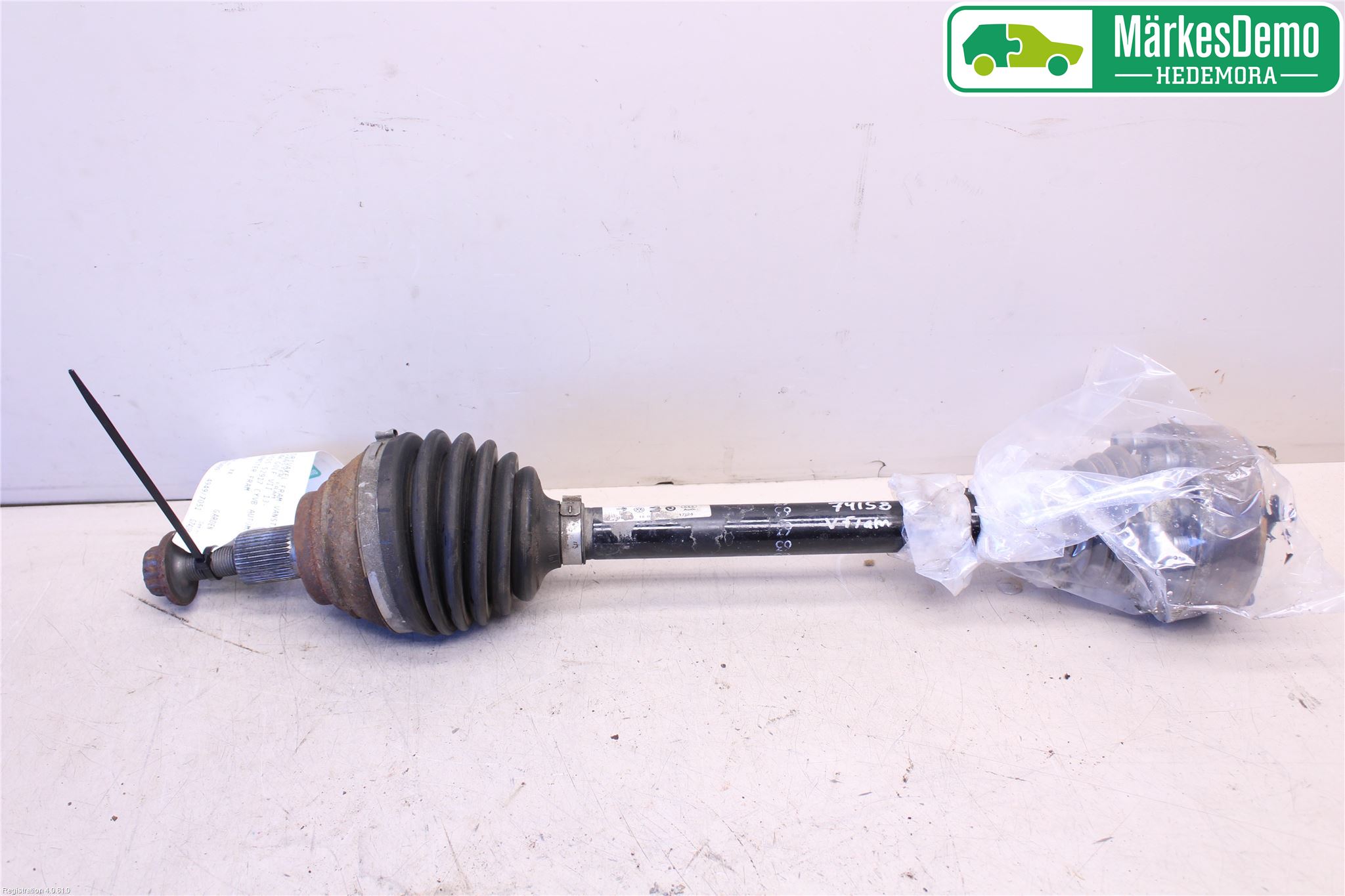 Volkswagen VW GOLF / E-GOLF VII 13-20 Drivaxel Fram Vänster