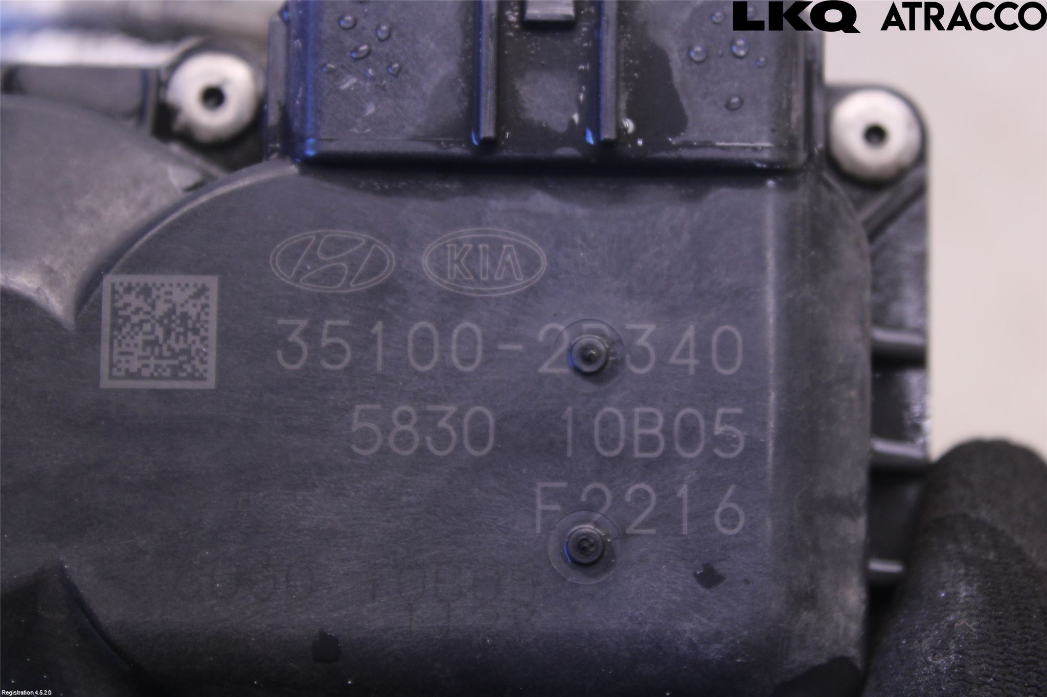 Kia PROCEED 19- Injspjällhus