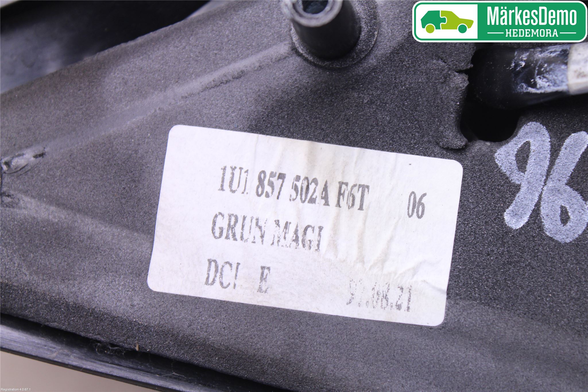 Skoda OCTAVIA (1U) 96-11 Spegel Yttre El Hö