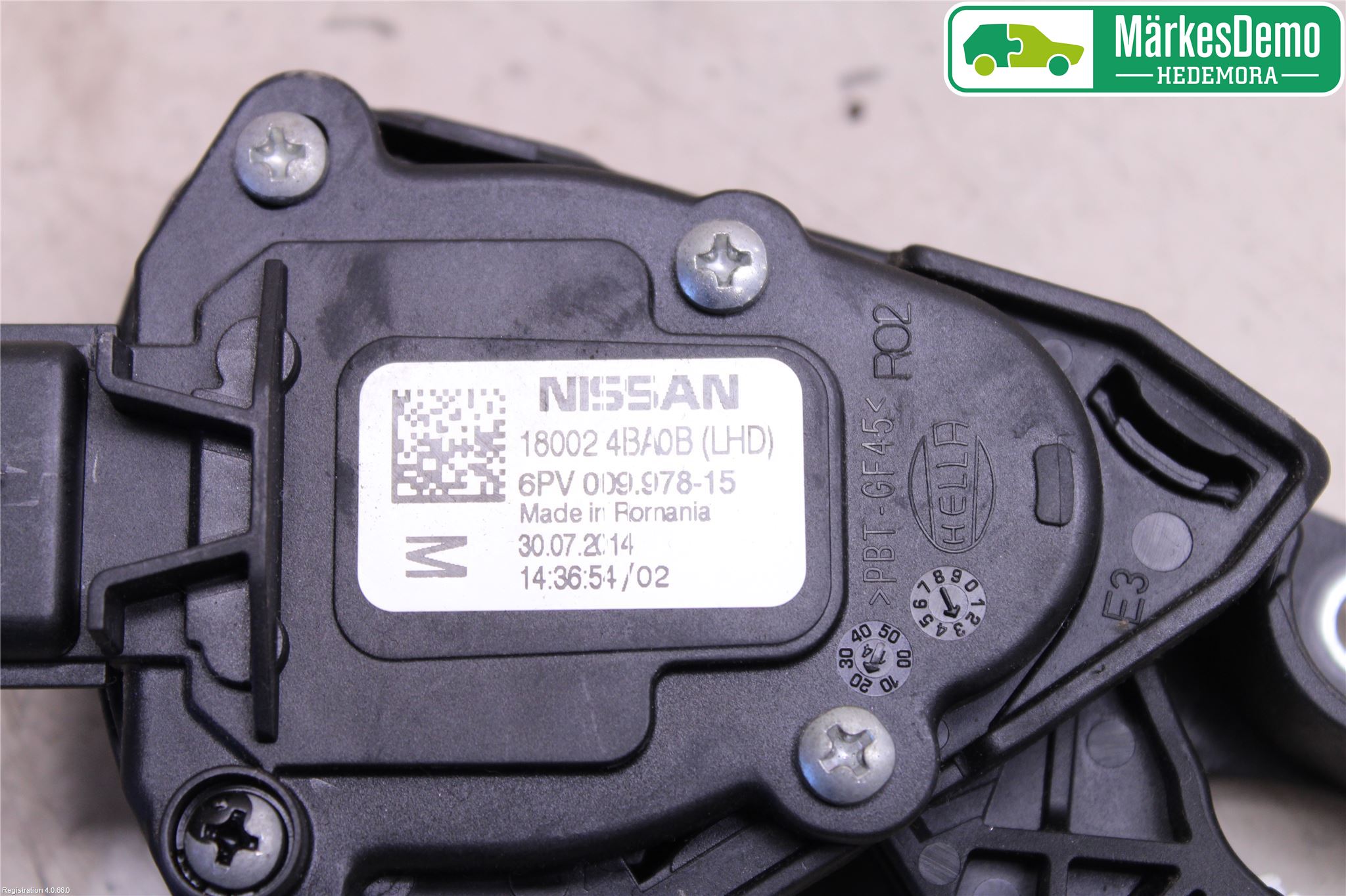 Nissan X-TRAIL 14-21 Gaspedal