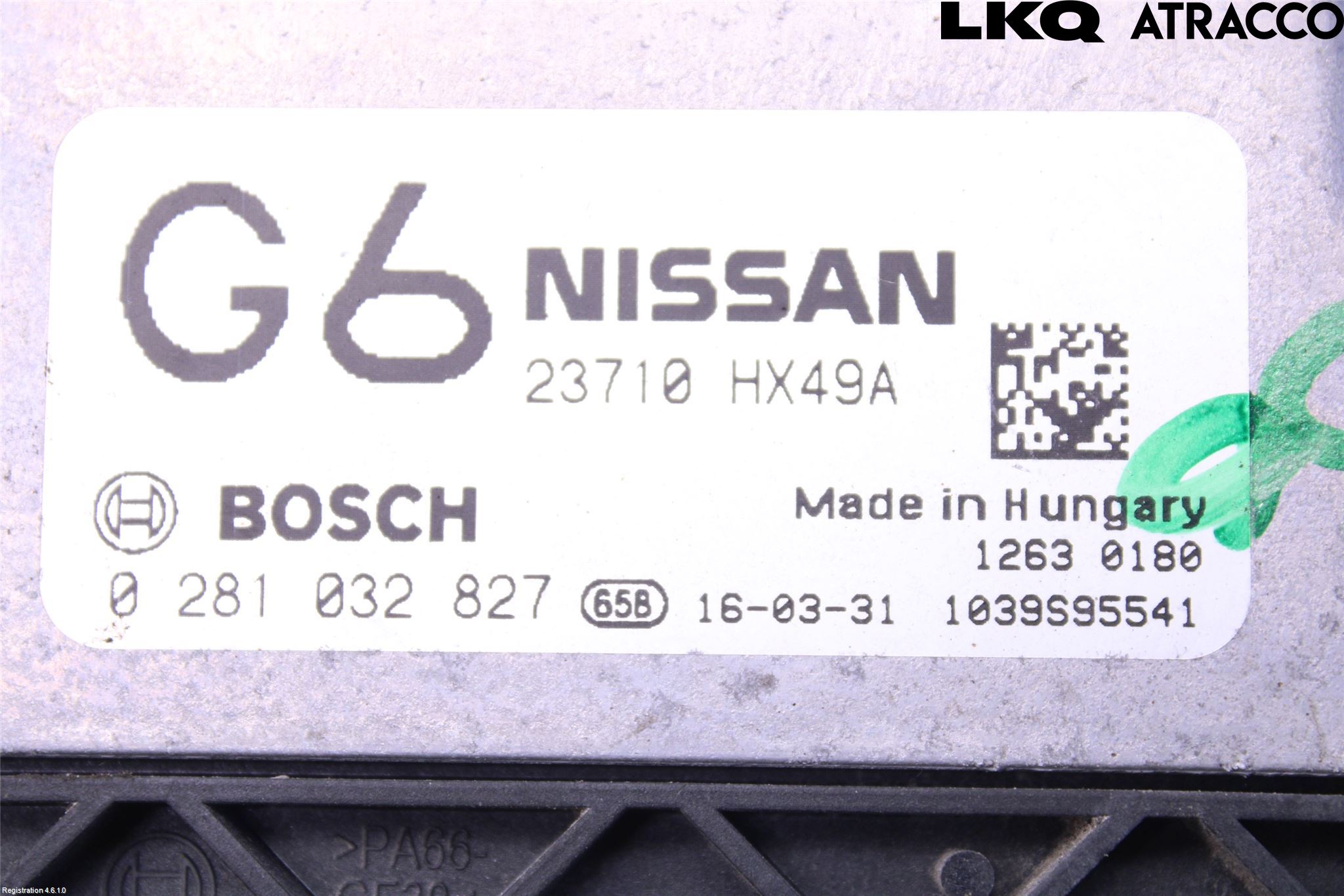 Nissan QASHQAI 14-17 Styrenhet Inspump Diesel