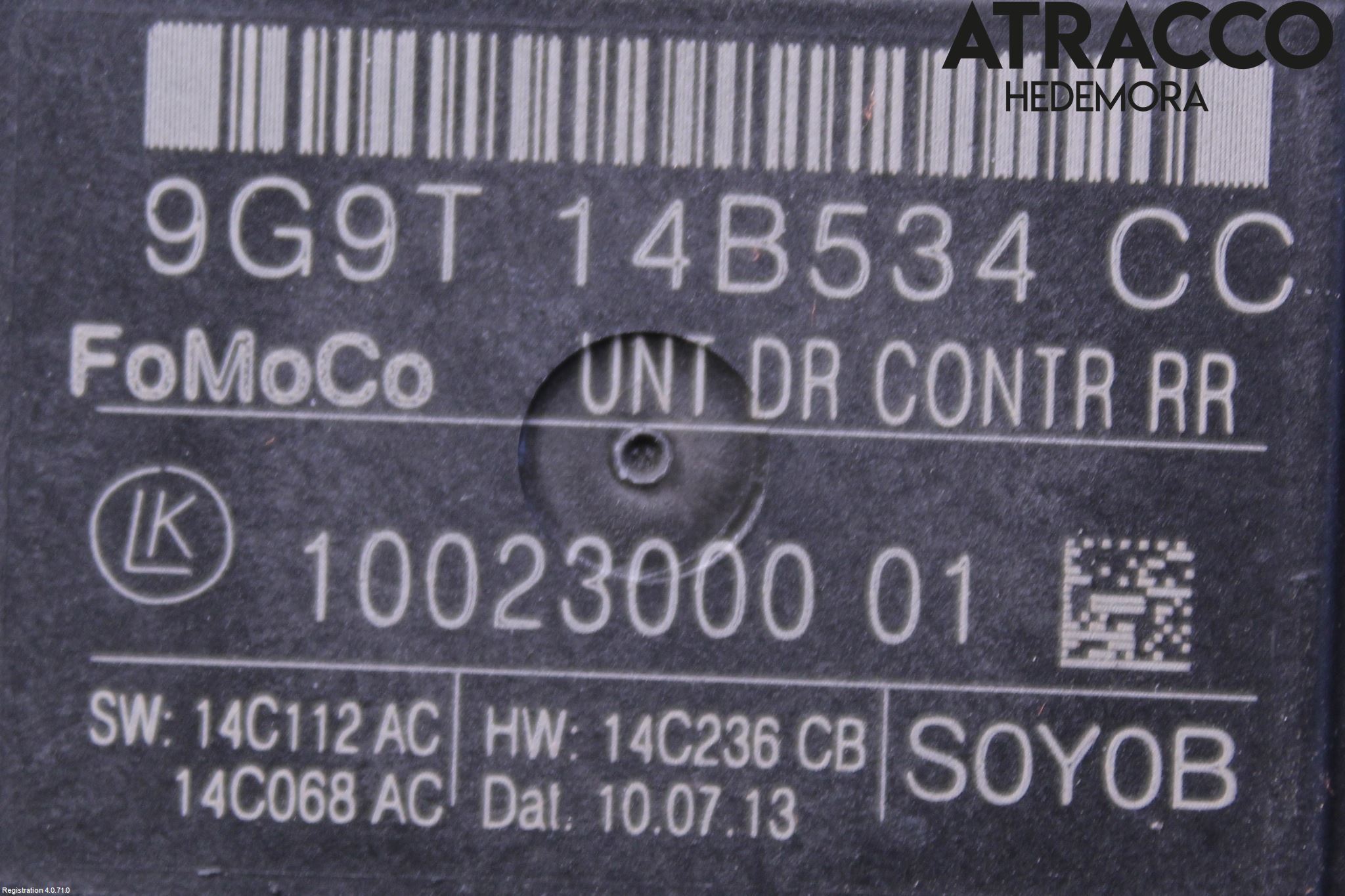 Ford S-MAX 06-15 Styrenhet Dörr