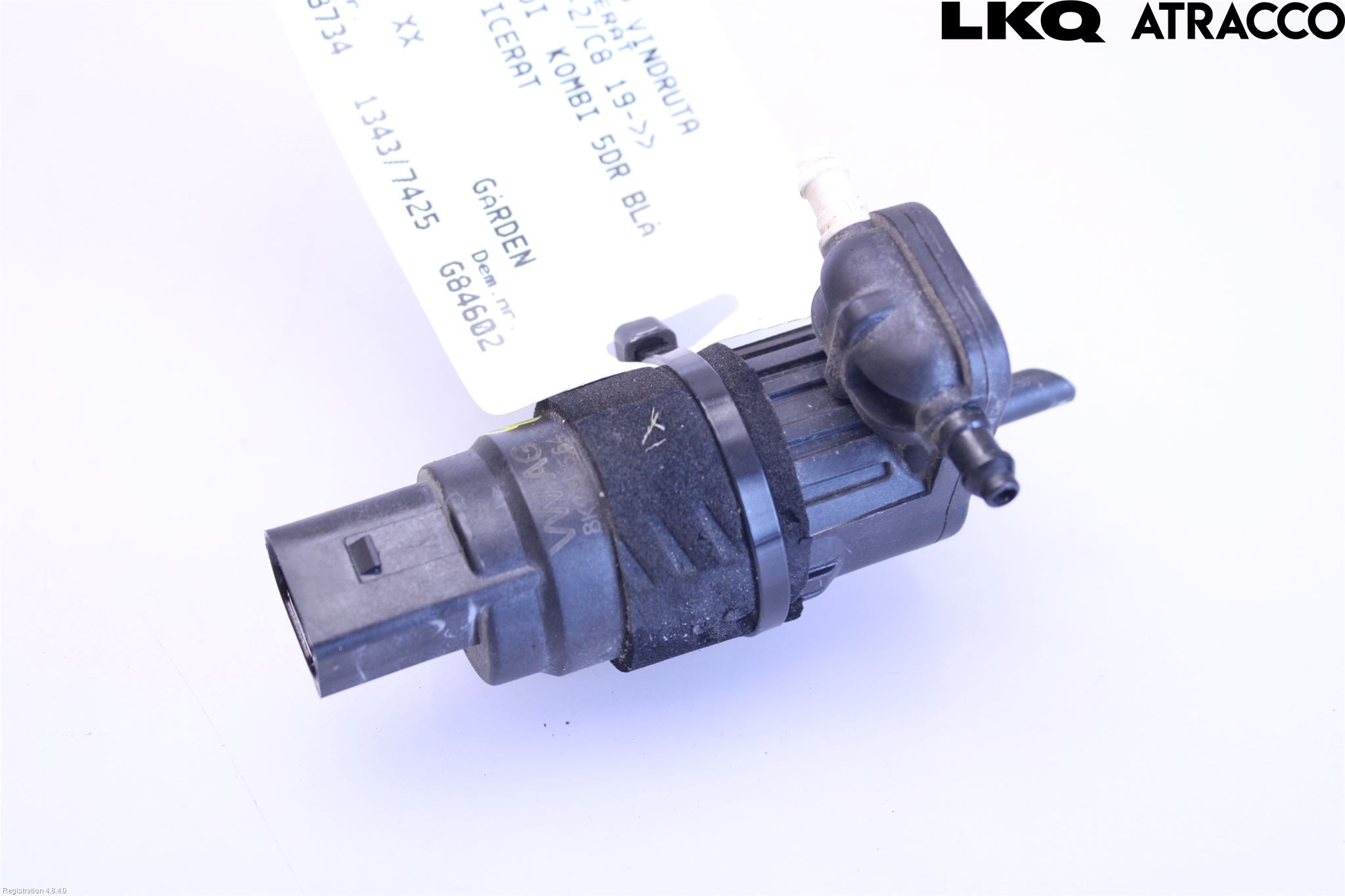 Audi A6 F2/C8 19- Spolarpump Vindruta