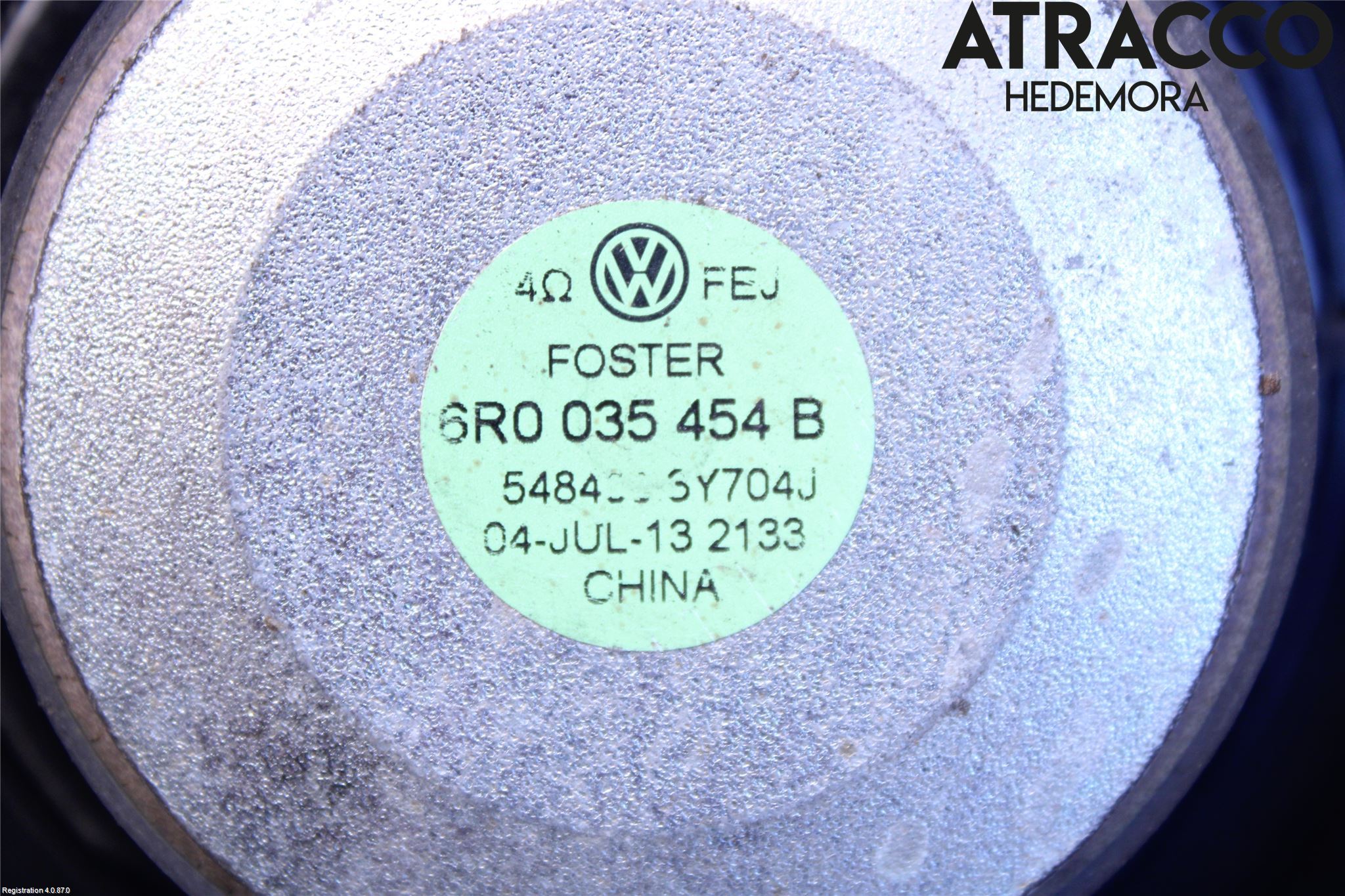 Volkswagen VW POLO 10-17 Högtalare