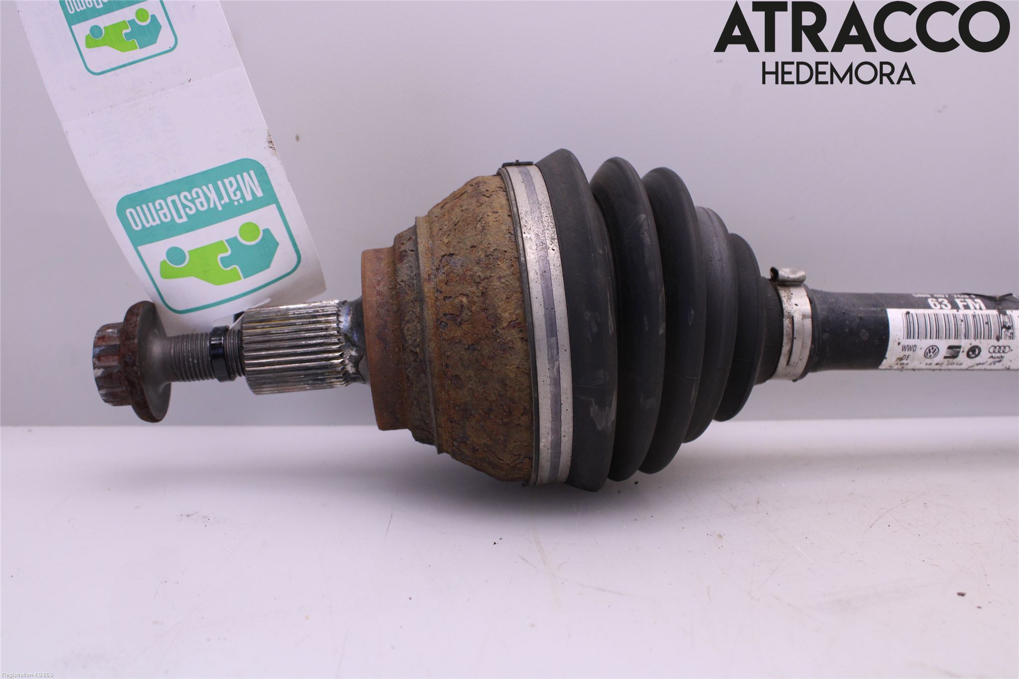 Audi Q3 8U 12-18 Drivaxel Fram Vänster