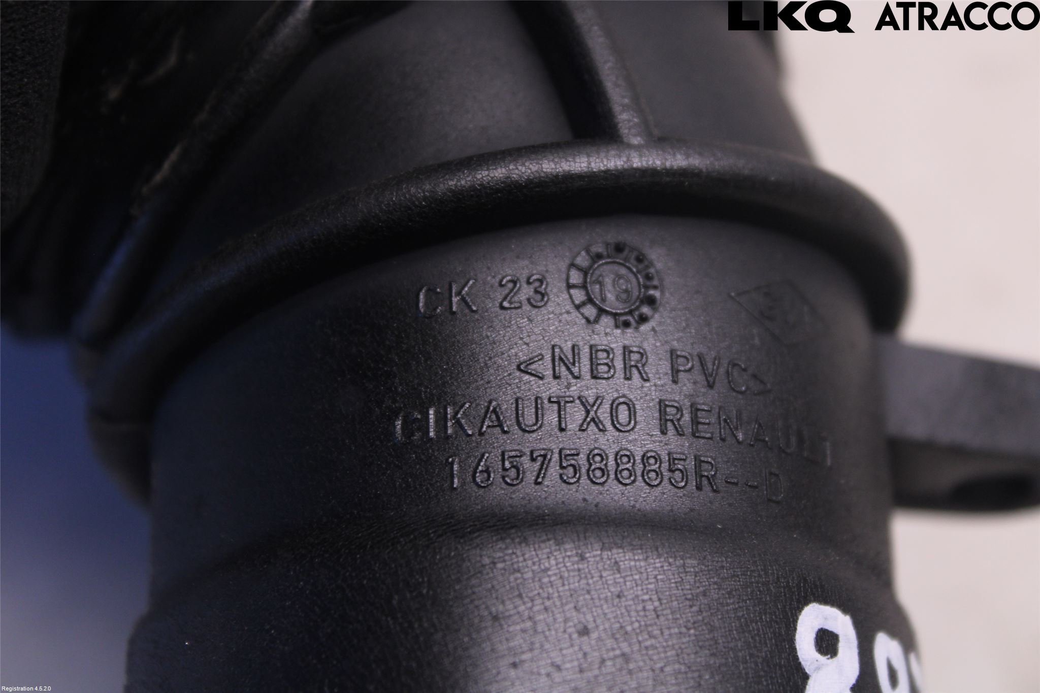 Dacia DUSTER 18-24 Injgummibälg-Slang