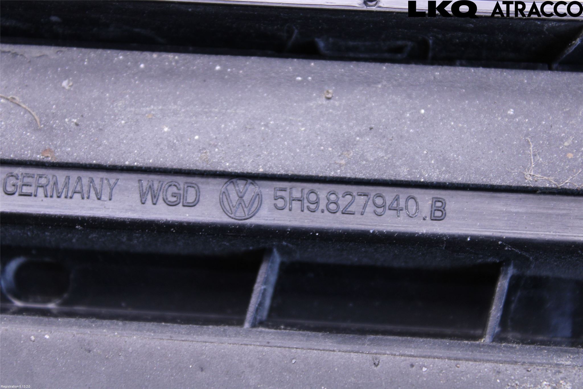 Volkswagen VW GOLF / E-GOLF VIII 20- Bakruta - Dekorlist