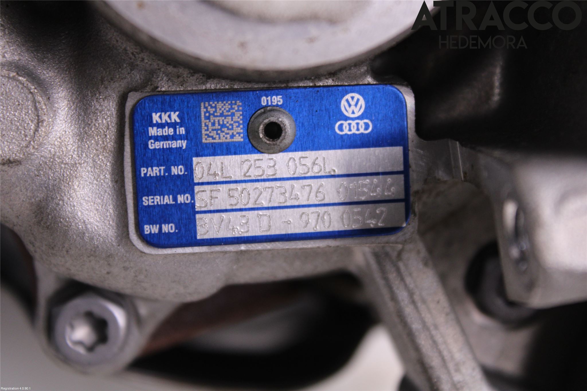 Audi A4/S4 B9 16-19 Turboaggregat