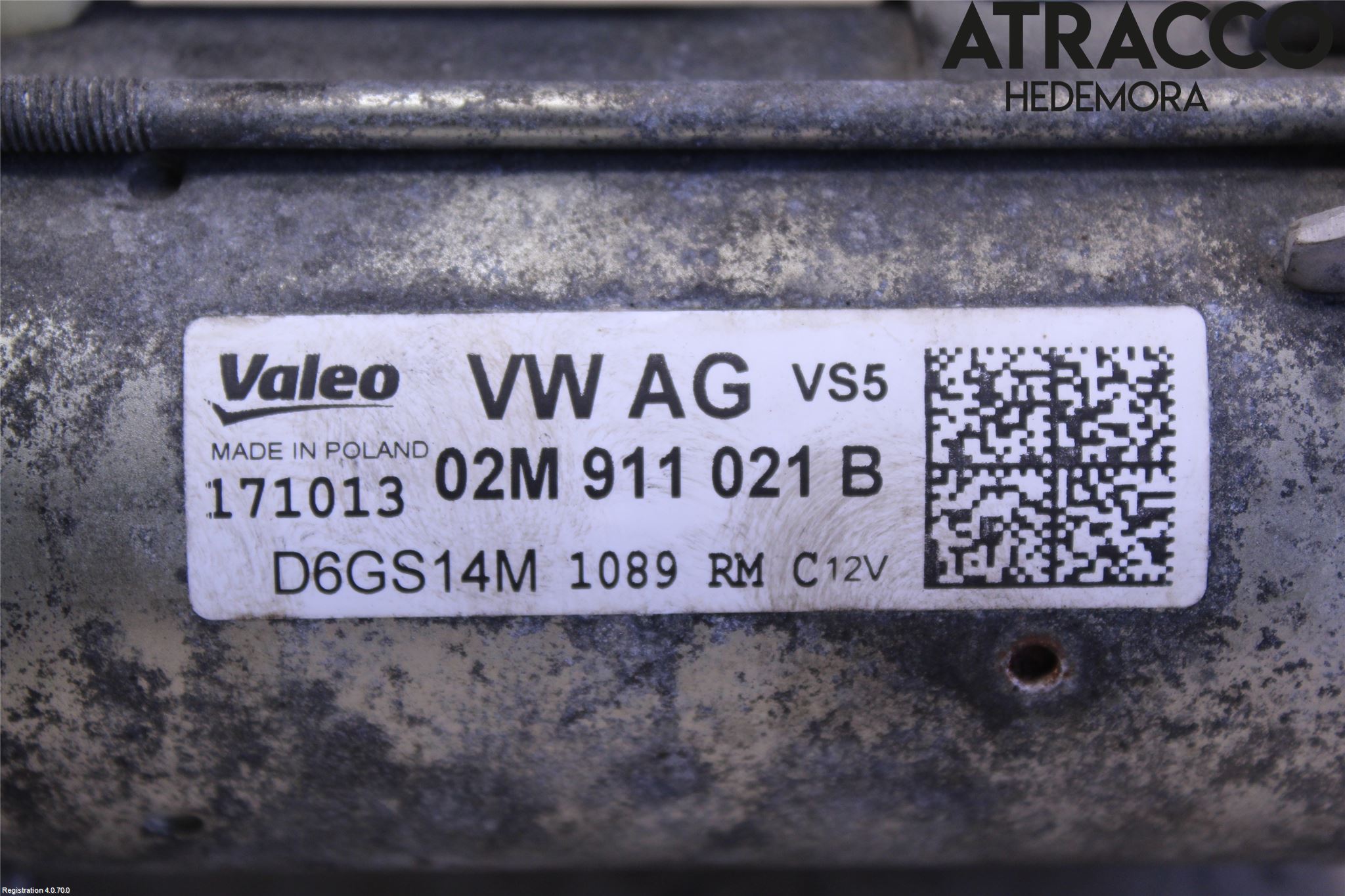 Volkswagen VW TIGUAN 07-16 Startmotor