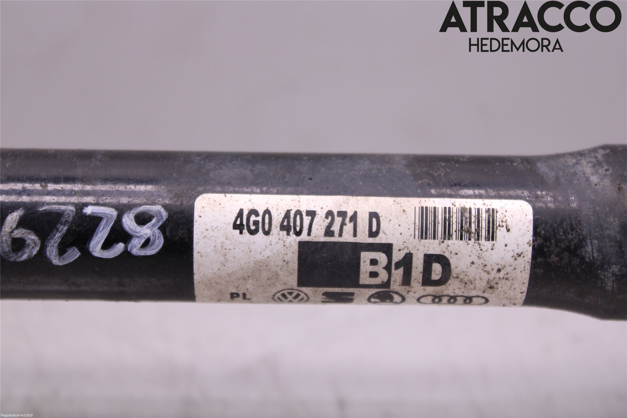 Audi A6/S6 4G 11-18 Drivaxel Fram Vänster