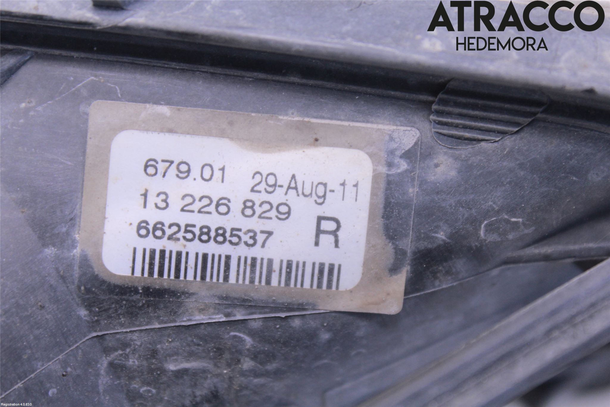 Opel INSIGNIA 09-16 Dimljus-Varselljus Fram