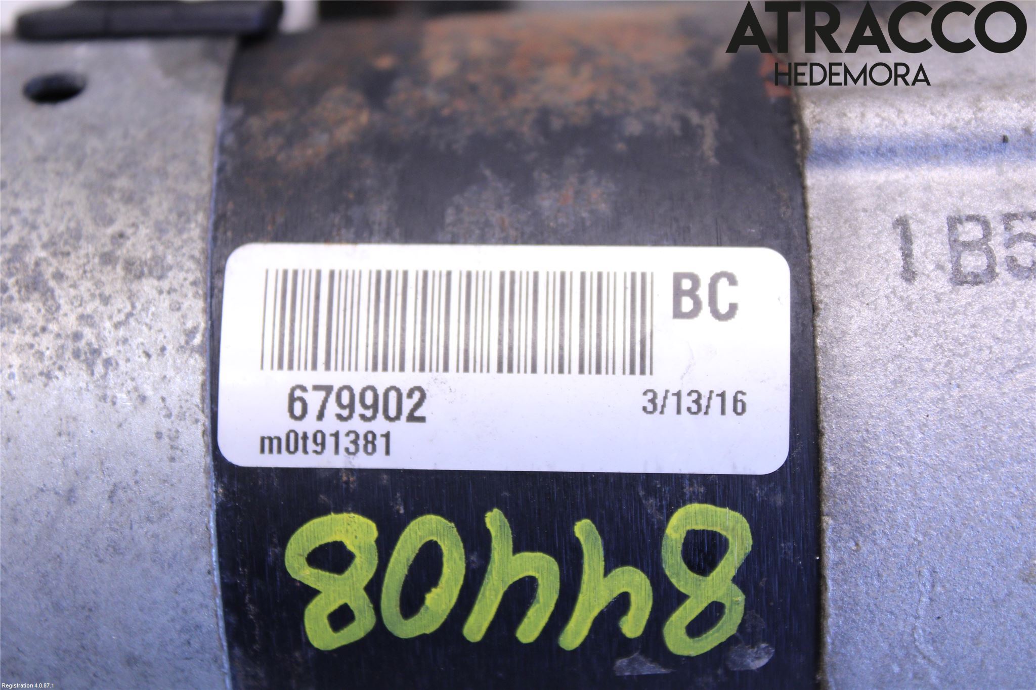 Mazda 3 I 07-08 Startmotor