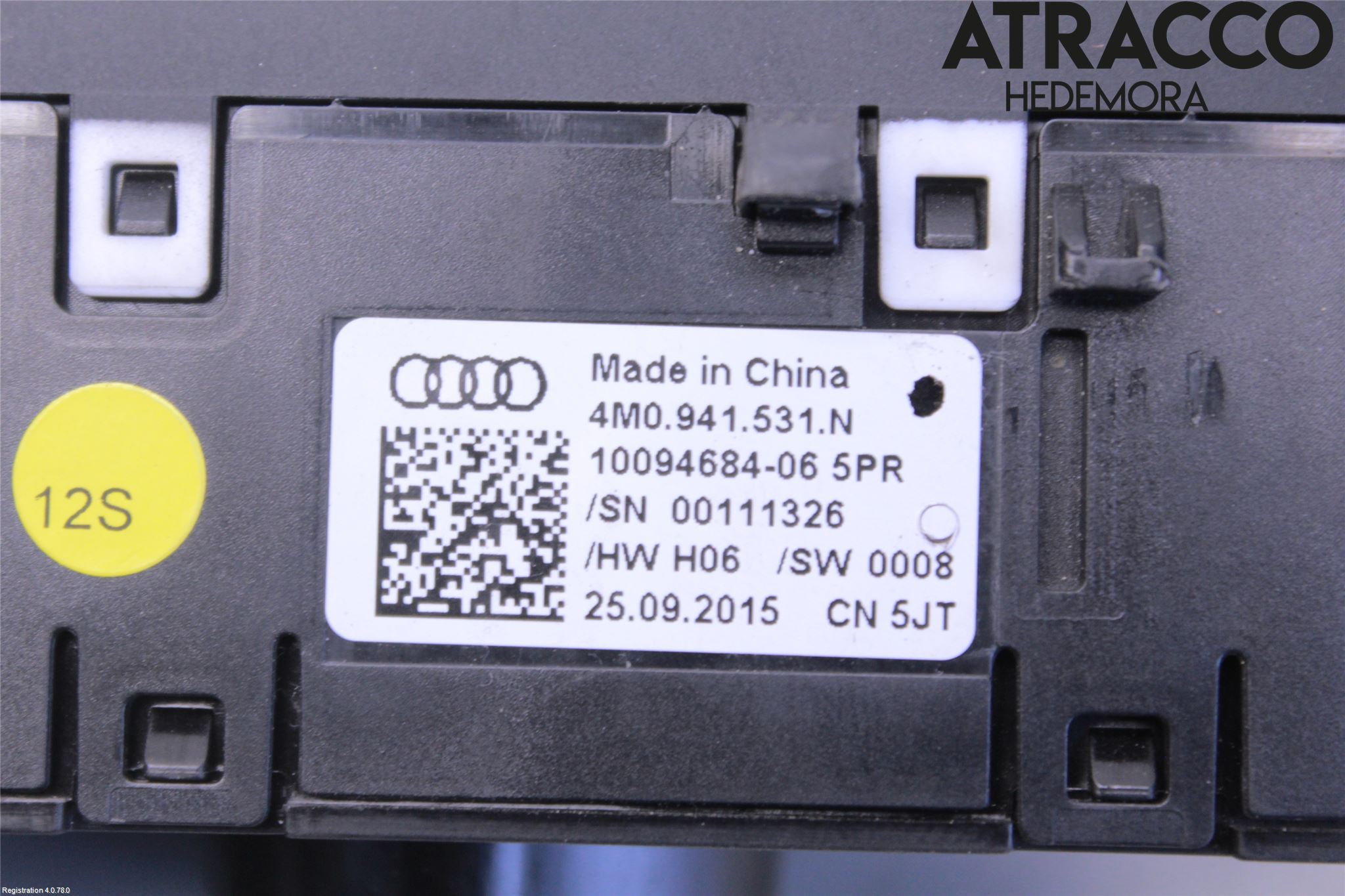 Audi Q7/SQ7 Strömställare Ljus