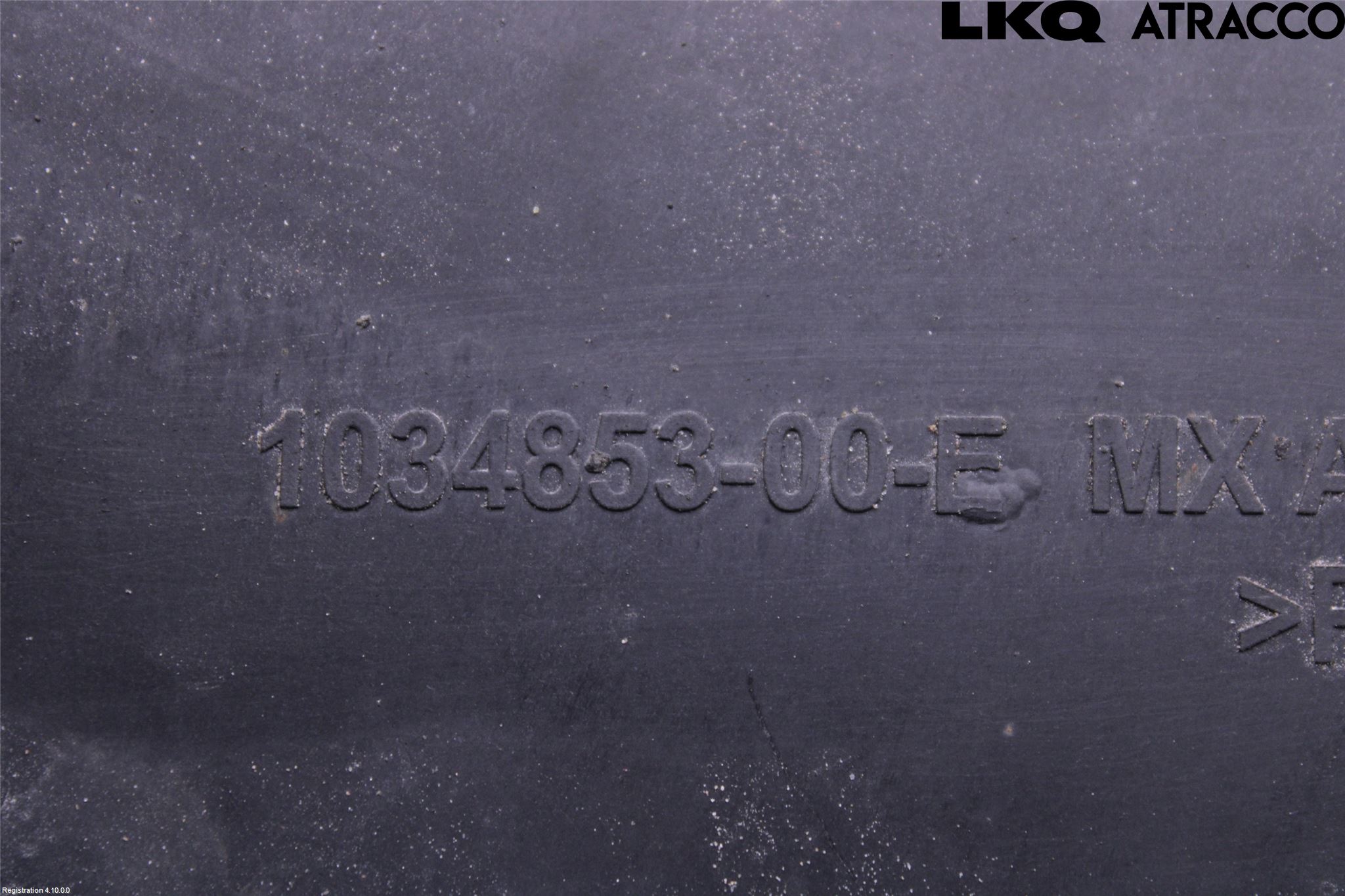 Tesla MODEL X 16- Deflektor Plåt-Plast Kylning