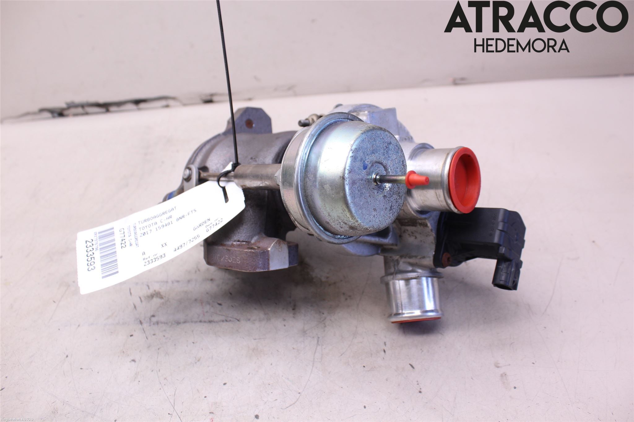 Toyota C-HR 16-23 Turboaggregat