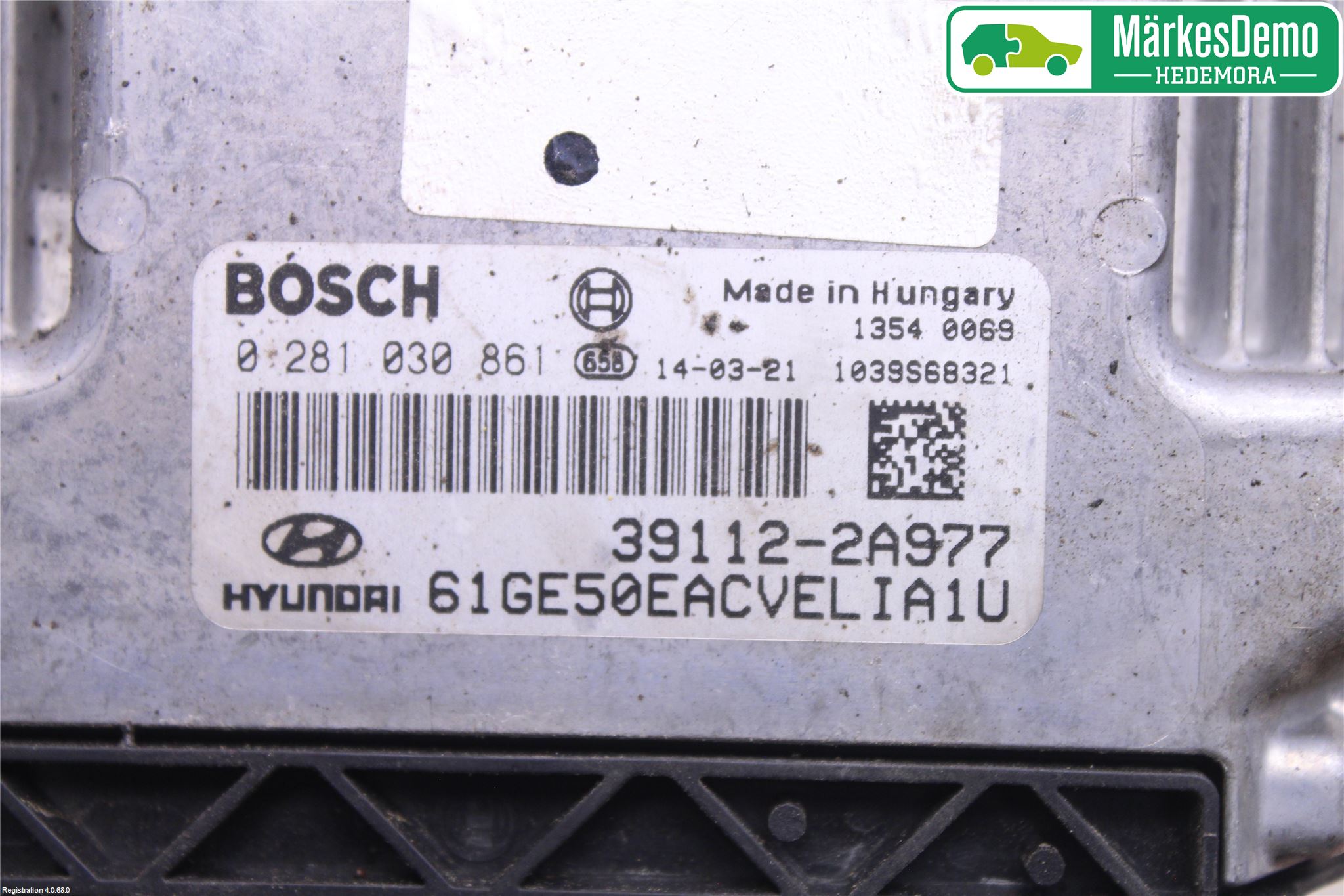 Hyundai i30 GD 13-17 Styrenhet Inspump Diesel