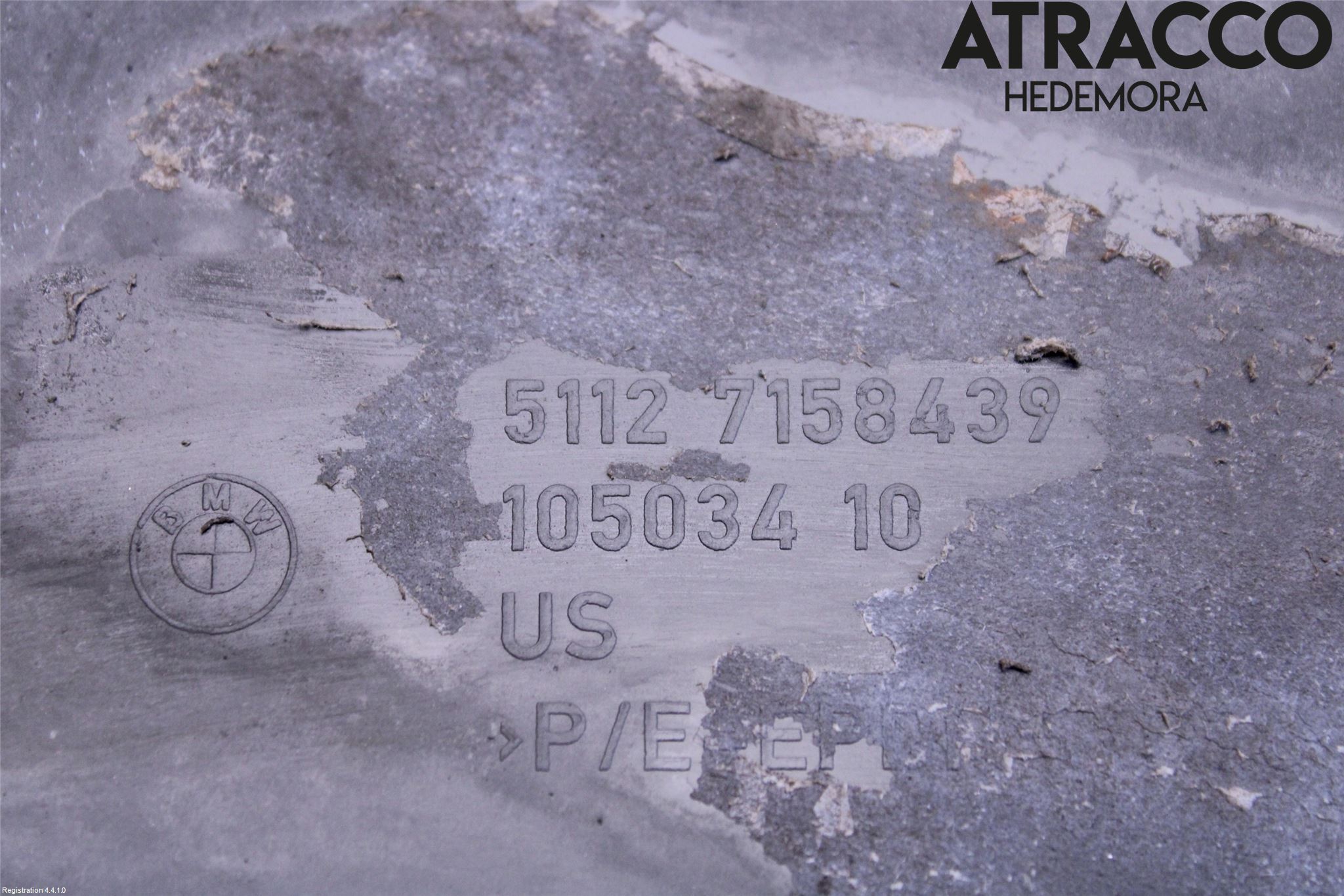 BMW X5 E70 07-13 Stötfångardel Bak Hö