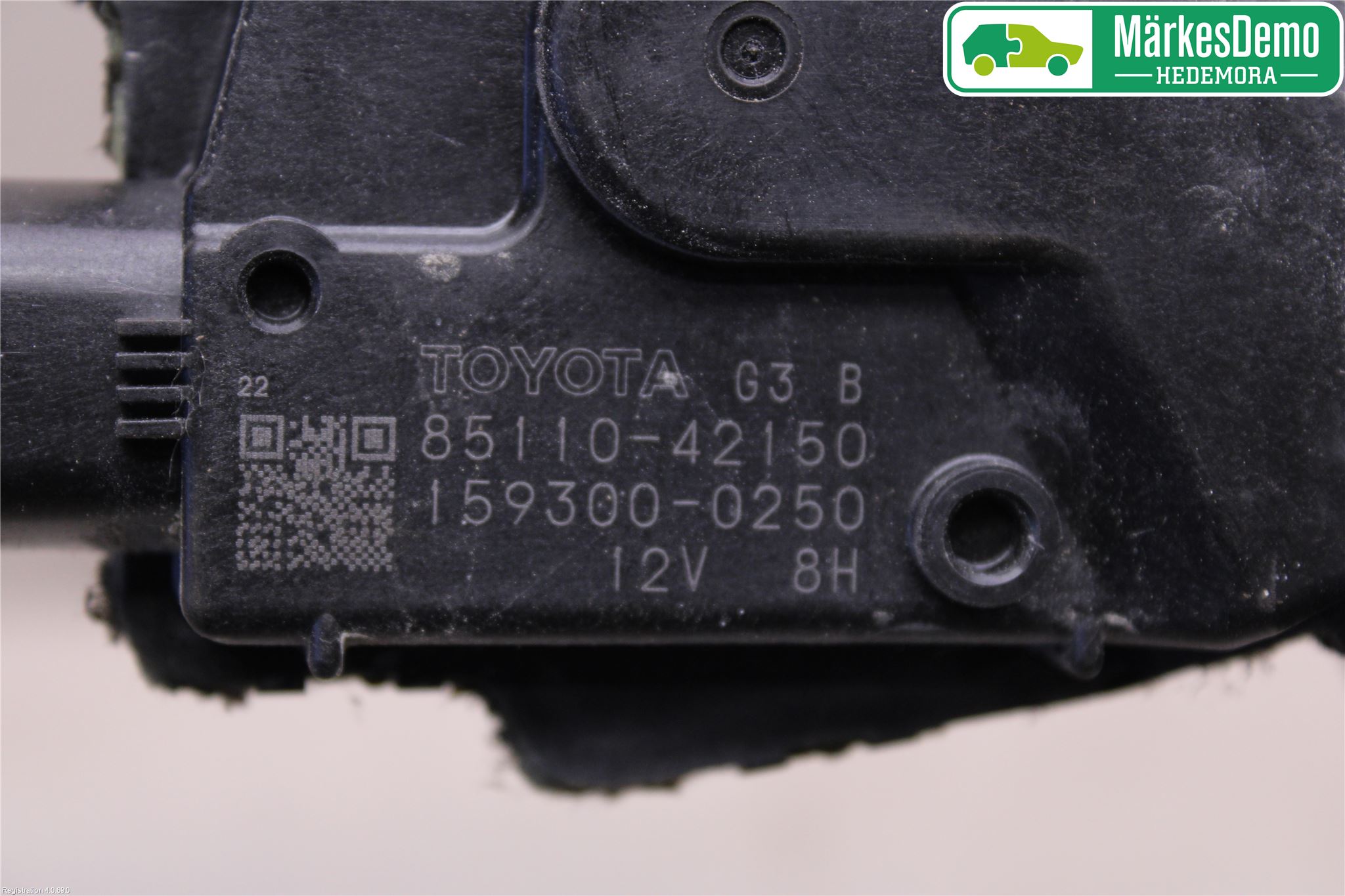 Toyota RAV 4 06-12 Torkarmotor Vindruta
