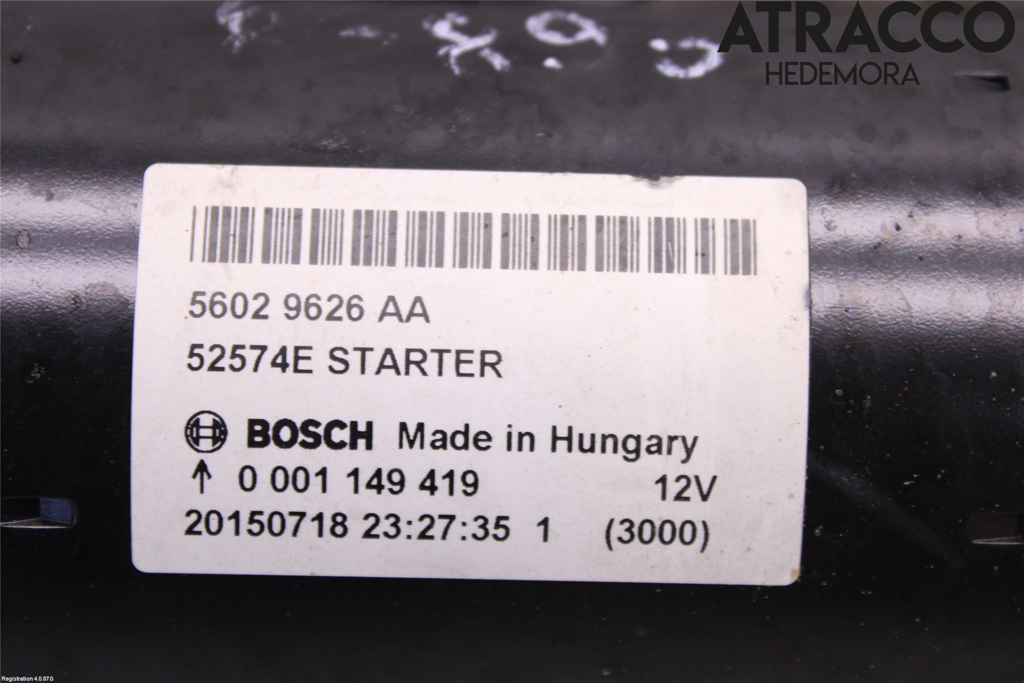 Jeep GRAND CHEROKEE 10-20 Startmotor Diesel