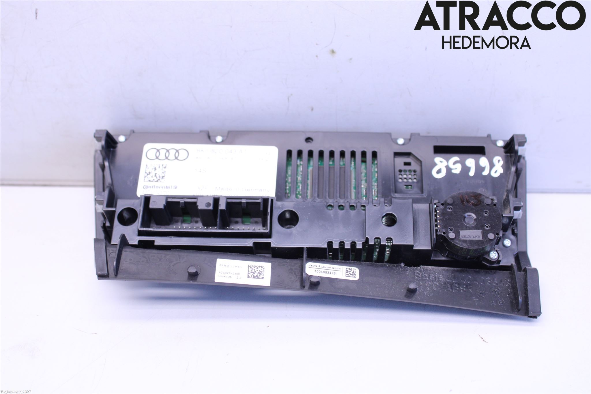 Audi A4 12-15 Ac Styrenhet Ac Manöveren