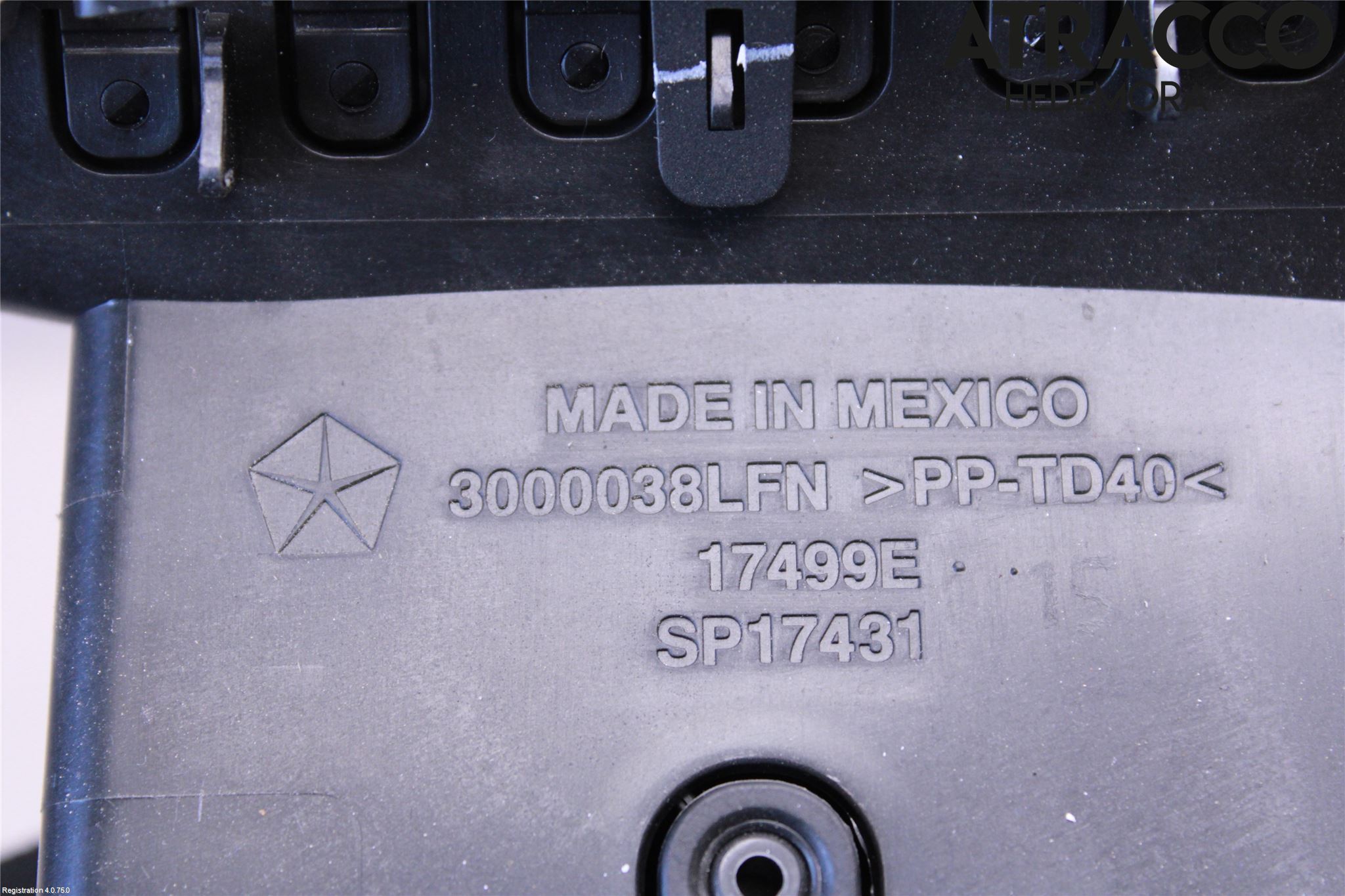 Fiat FREEMONT Defrosterkanal-Munstycke