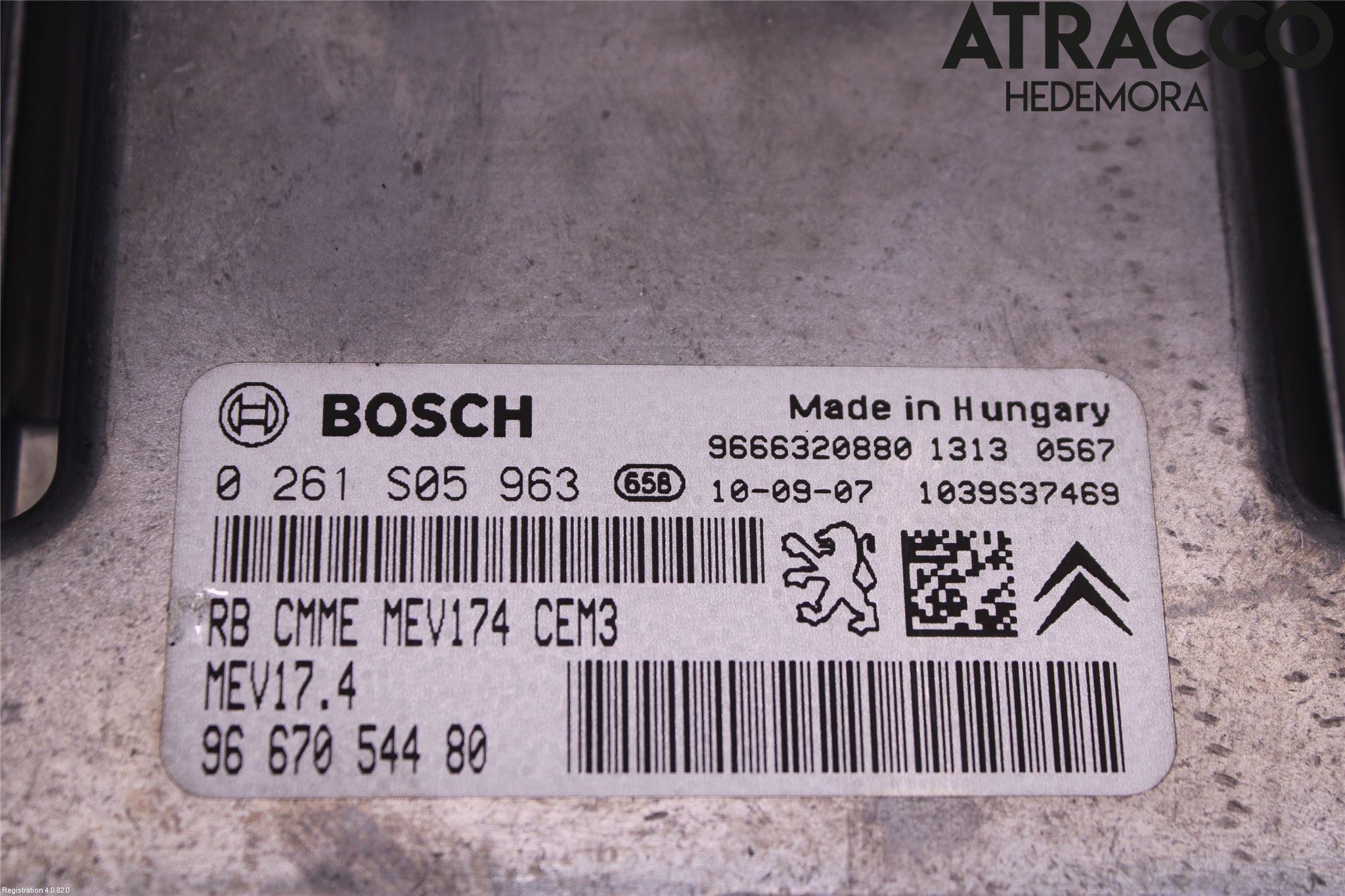 Citroen DS3 Styrenhet Insprut Bensin