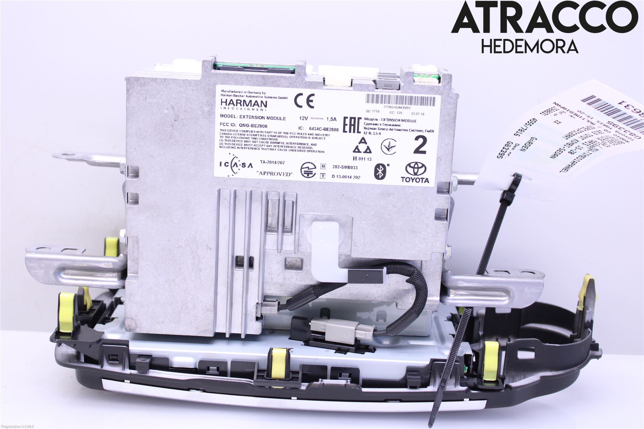 Toyota YARIS XP130 15-20 Cd Radio - Multimediapanel
