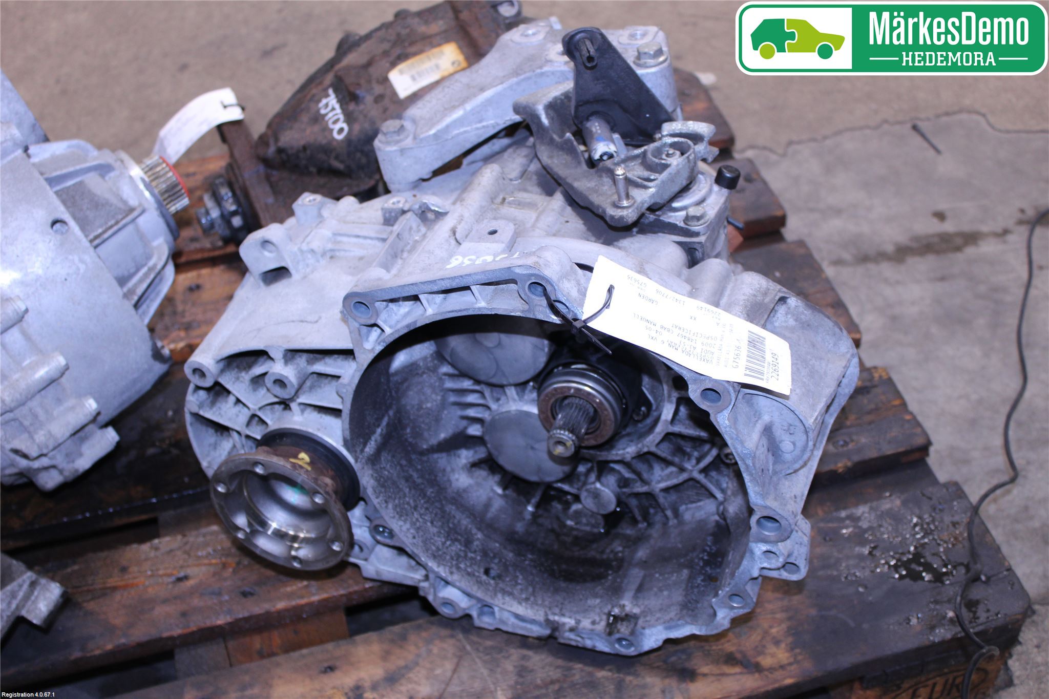 Audi A3/S3 05-13 Växellåda Man 6 Vxl