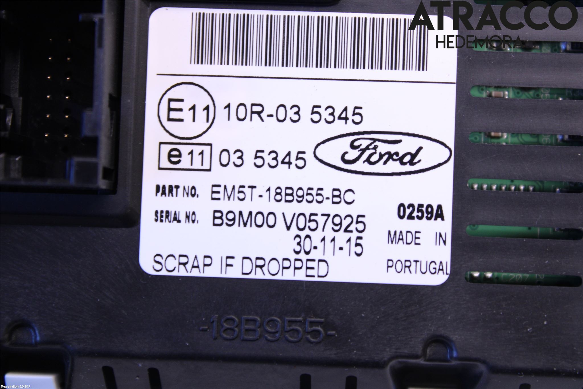 Ford TRANSIT/TOURNEO CONNECT 13-22 Cd Radio - Multimediapanel