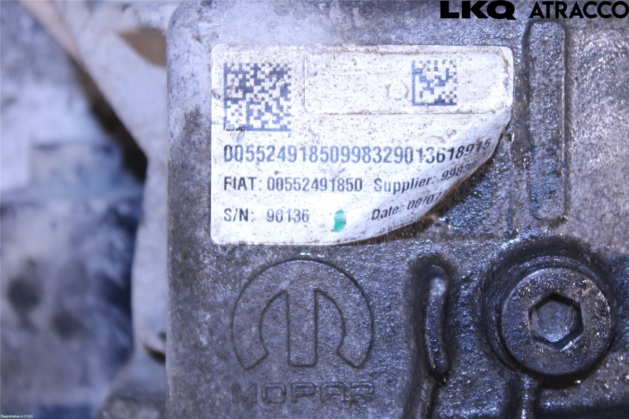 Jeep RENEGADE Bakväxel-Diff