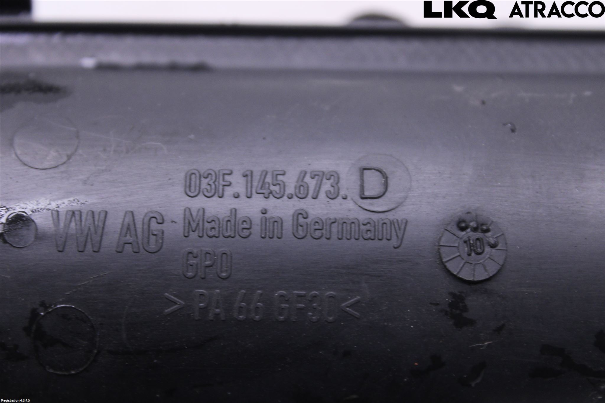 Volkswagen VW POLO 10-17 Laddluft-Intercoolerrör