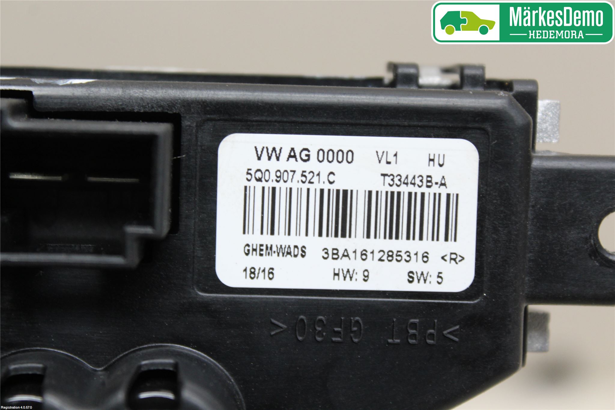 Volkswagen VW PASSAT 15-19 Värmefläktsmotstånd