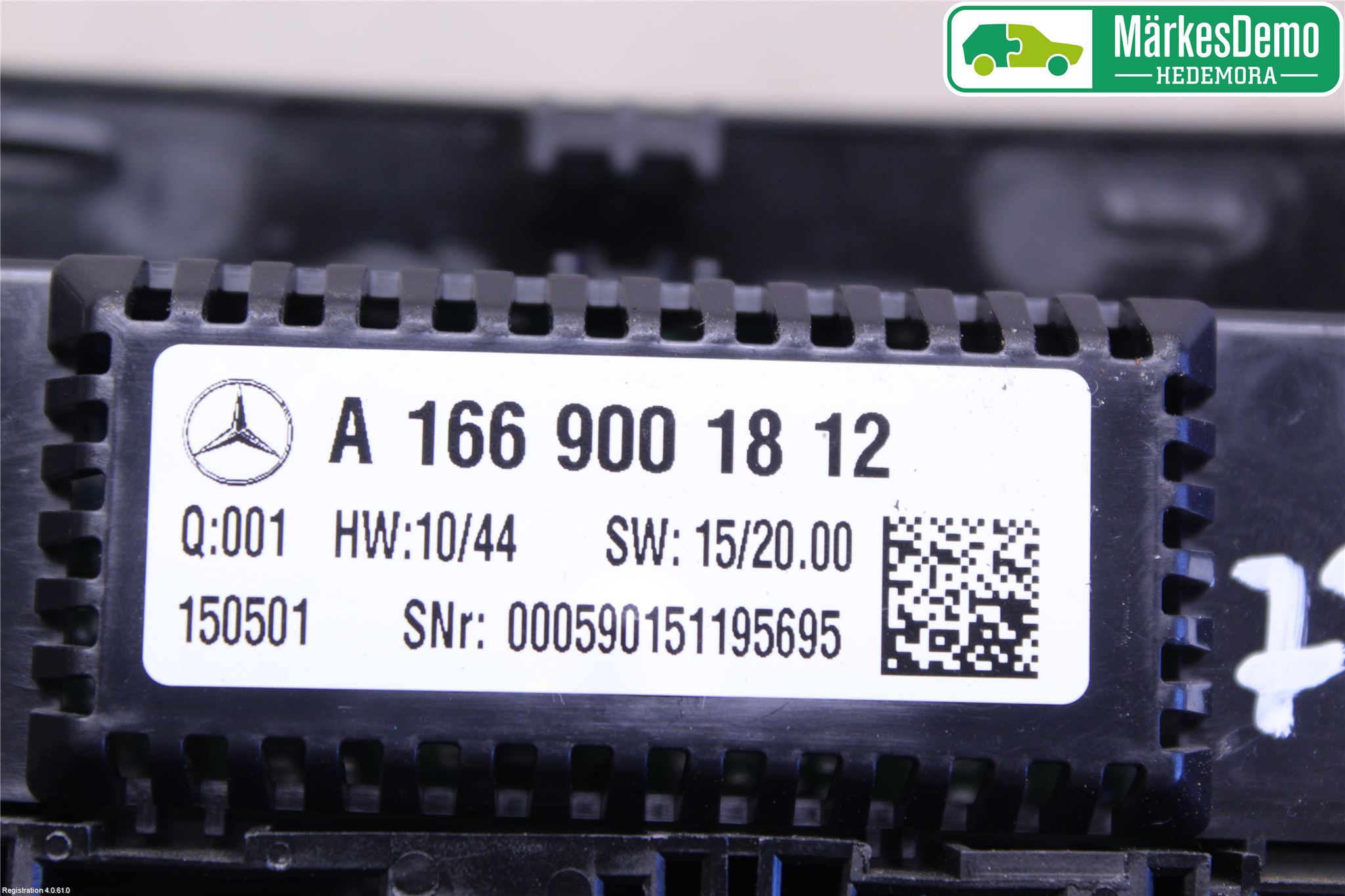 Mercedes-Benz MB ML/GLE-KLASS (W166) 12-18 Ac Styrenhet Ac Manöveren