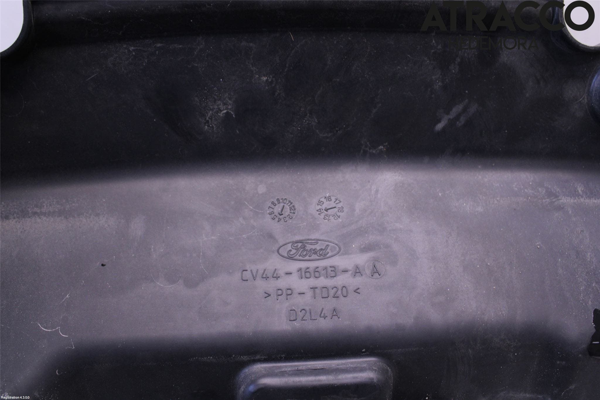 Ford KUGA 13-16 Front Huvlåsplåt-Balk