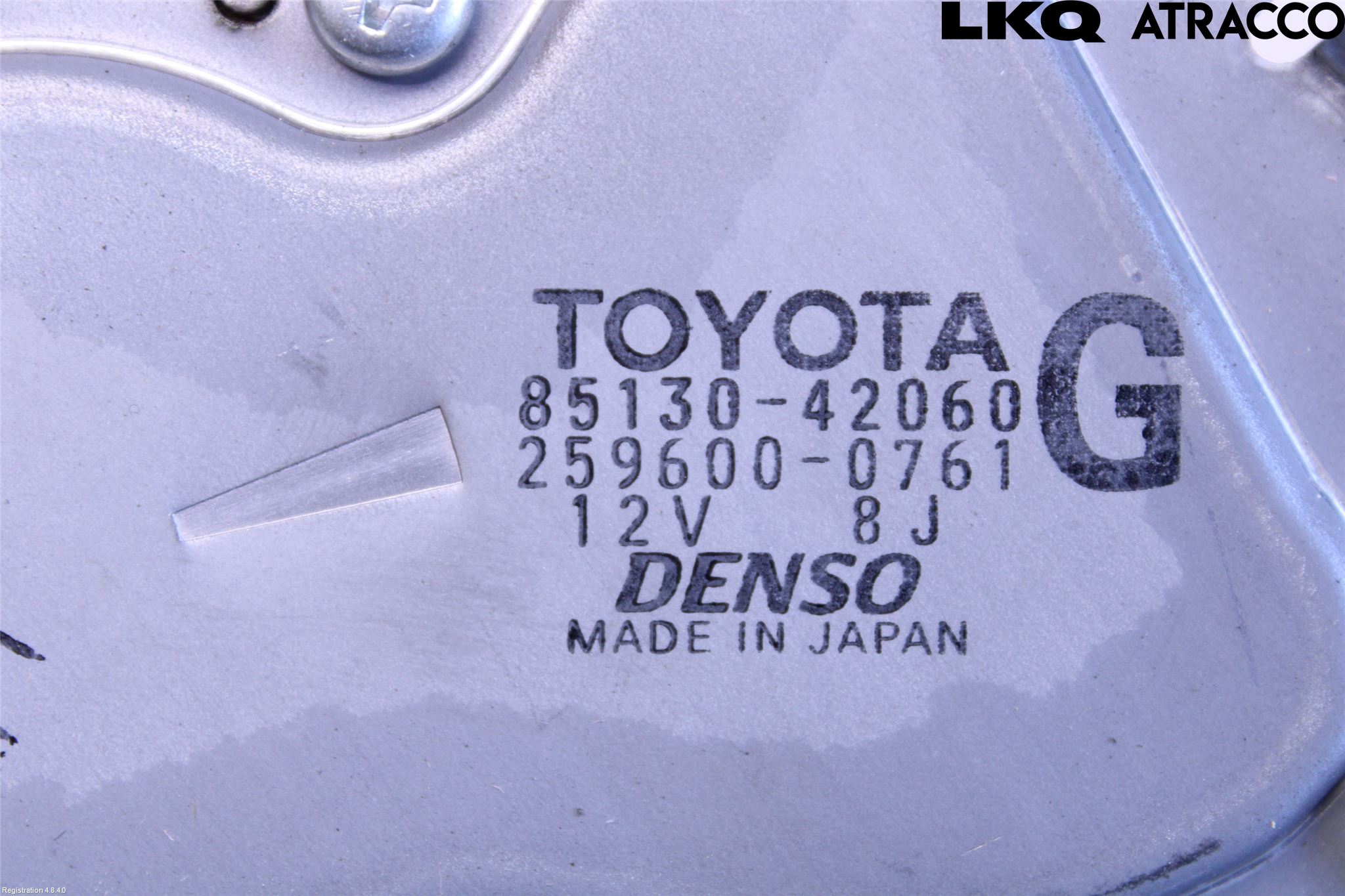 Toyota RAV 4 06-12 Torkarmotor Baklucka