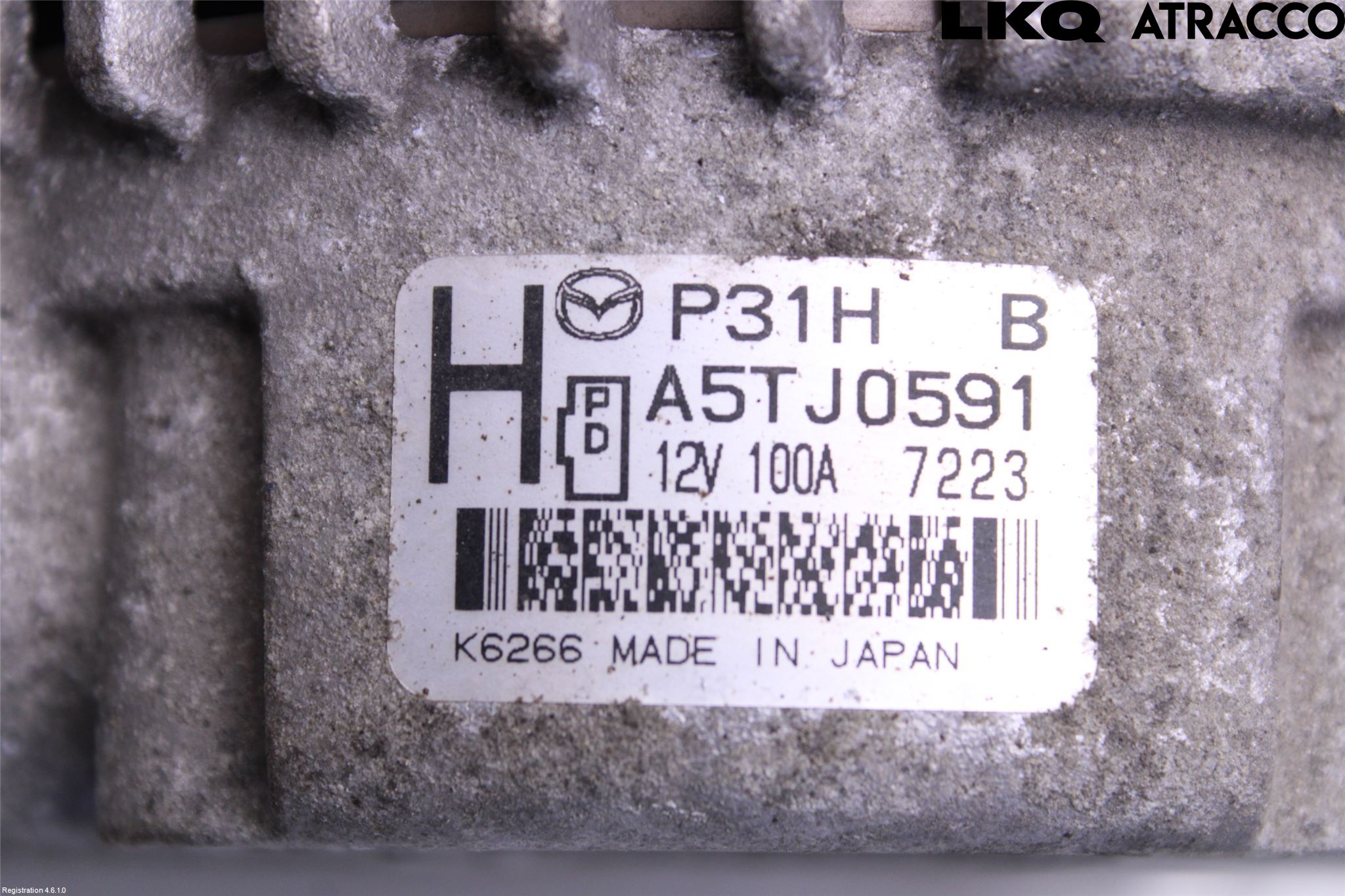 Mazda 6 13- Generator