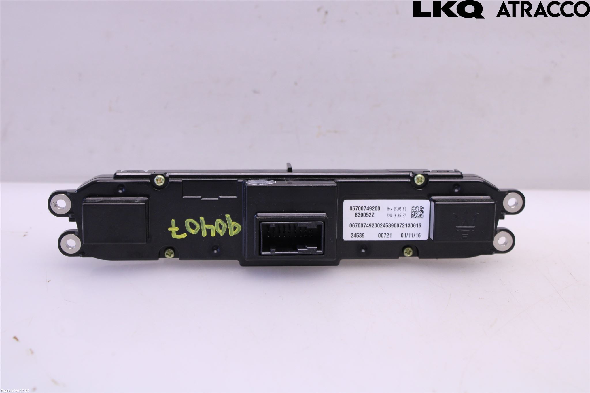 Maserati LEVANTE 16- Ac Styrenhet Ac Manöveren