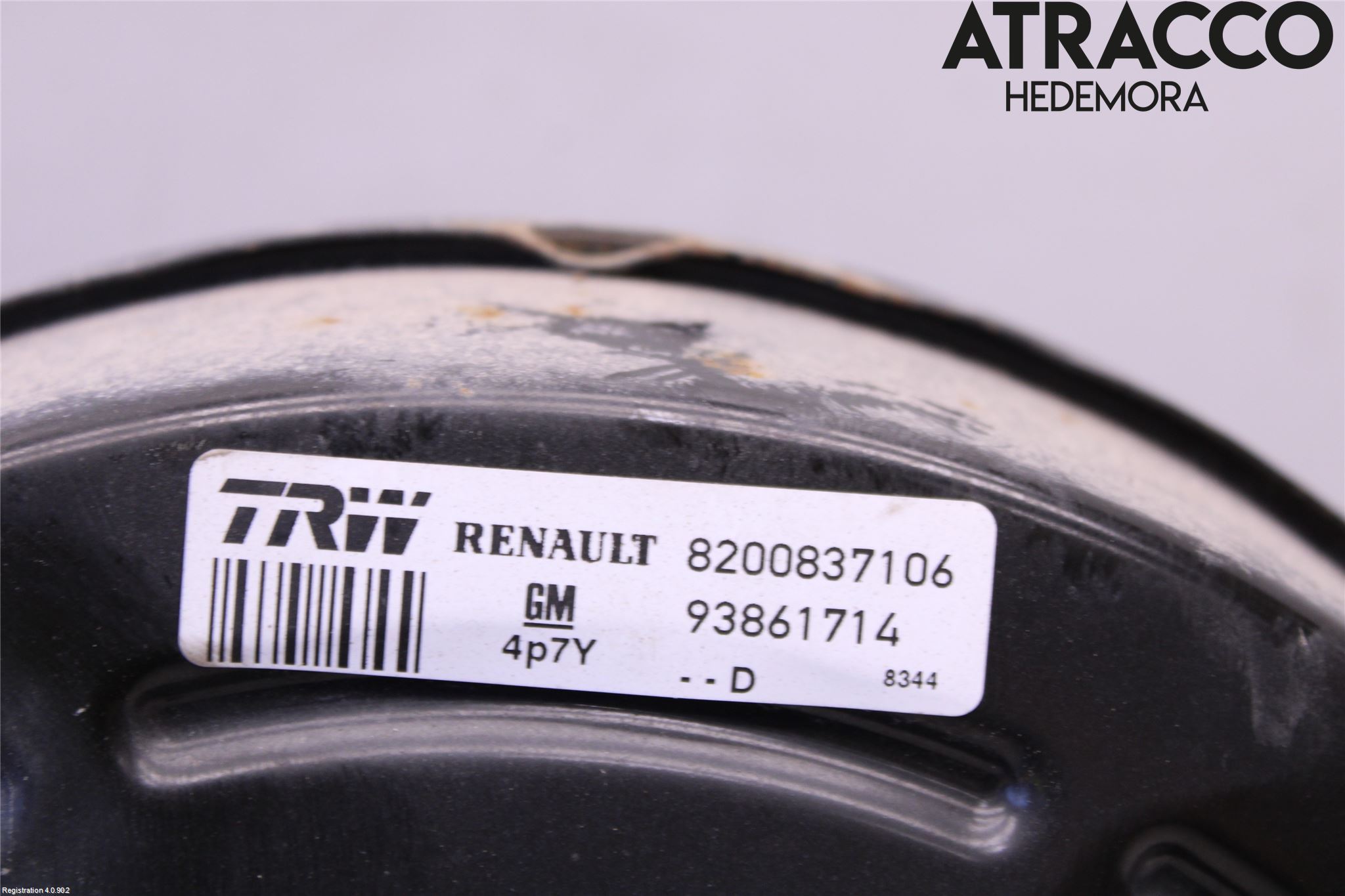 Nissan PRIMASTAR Bromsservo