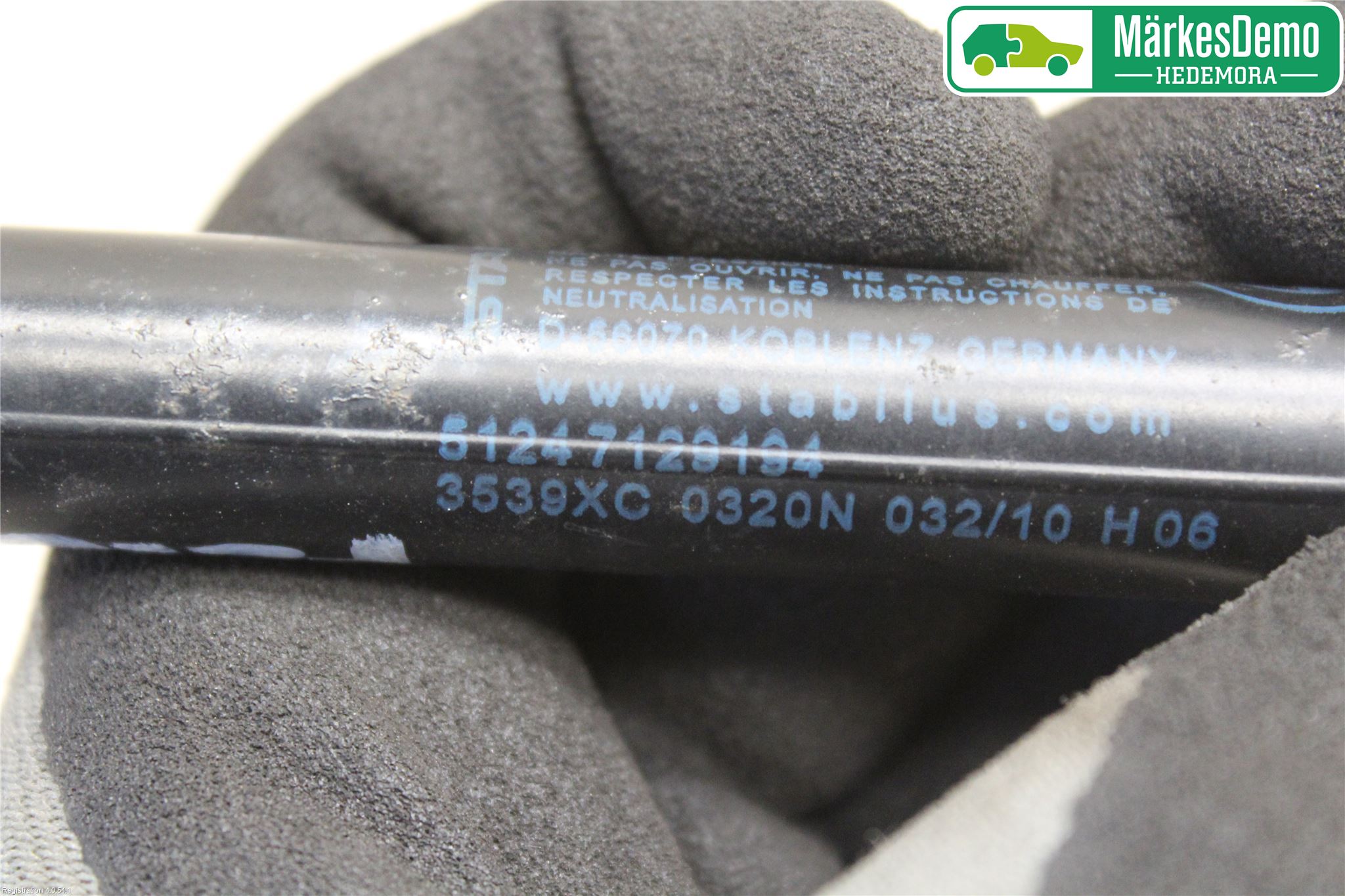 BMW 3 E92/93 Coupé/Cab 05-14 Gasfjäder Baklucka