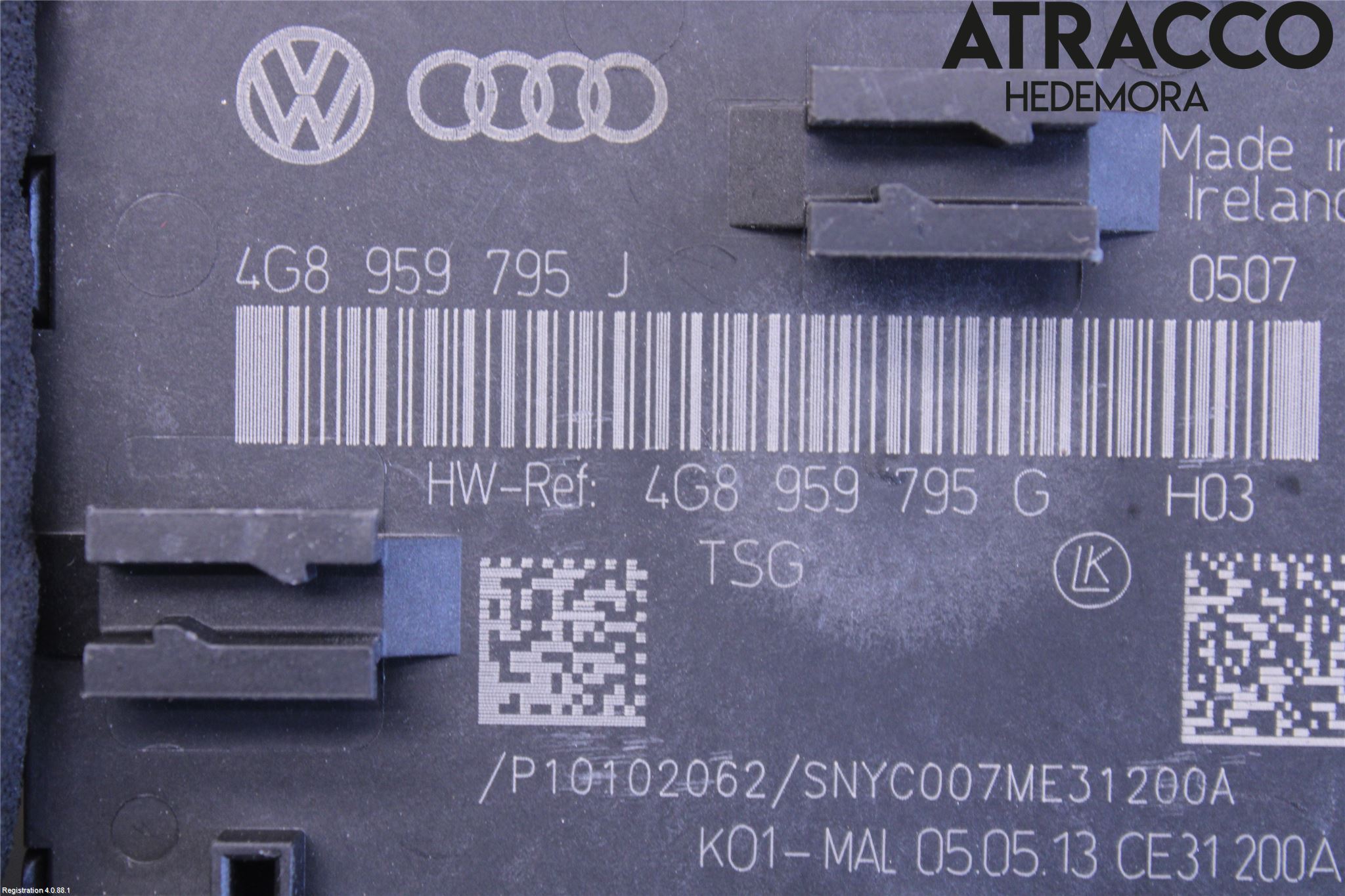 Audi A6/S6 4G 11-18 Styrenhet Dörr