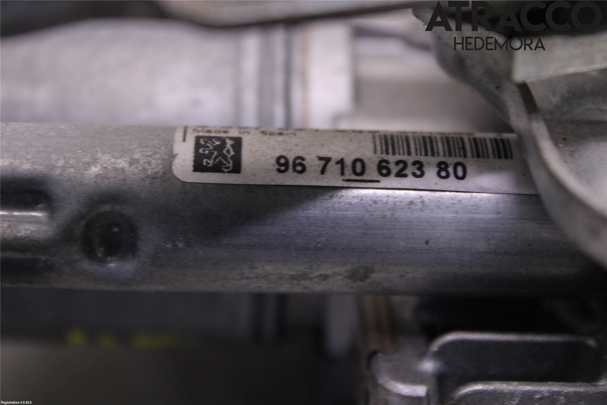 Peugeot 3008 09-16 Torkarmotor Vindruta